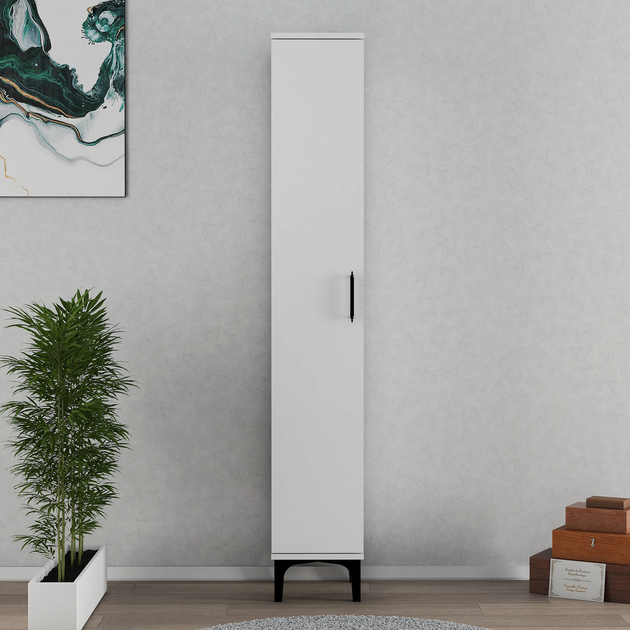 FERNISO TEK KAPAKLI ÇOK AMAÇLI DOLAP