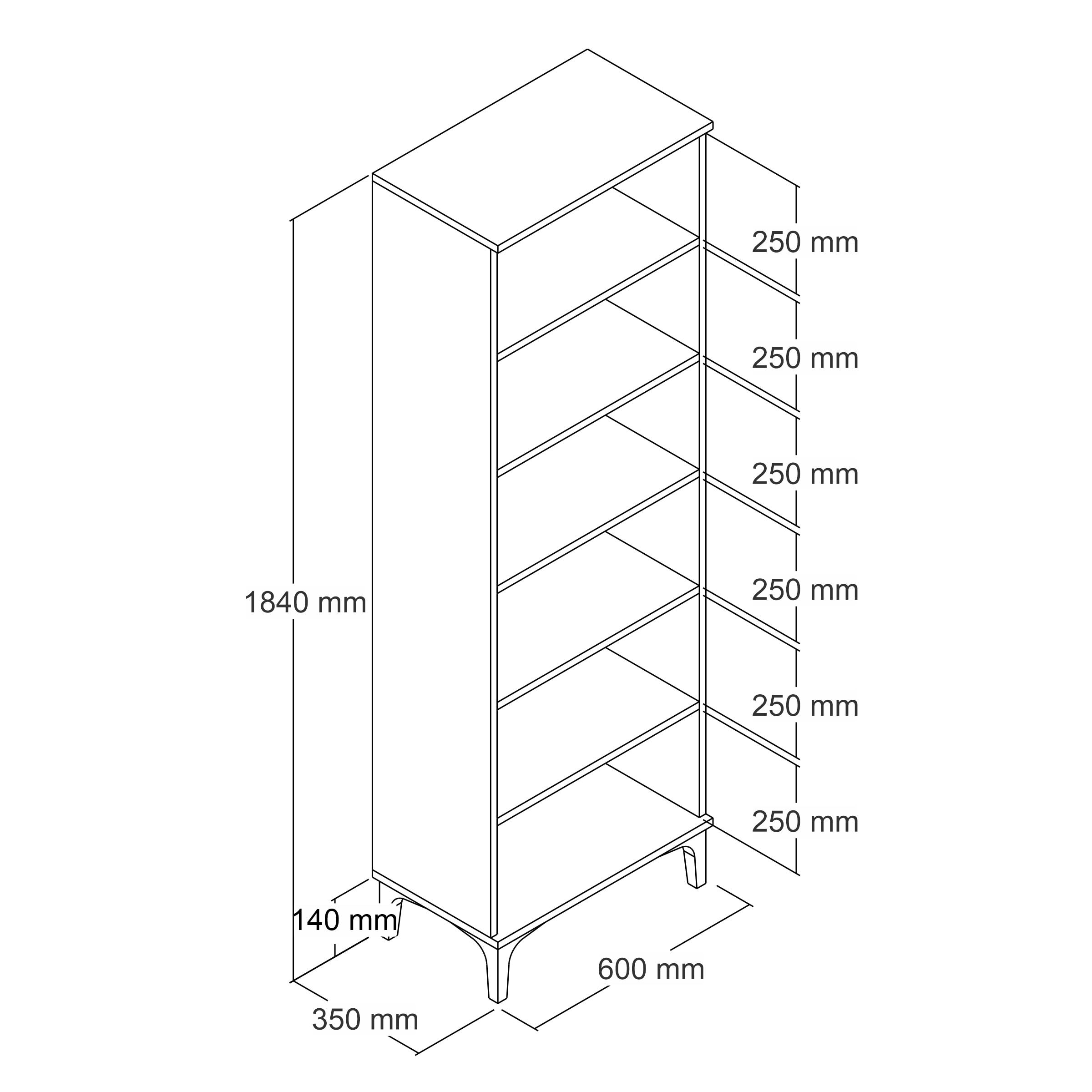 4 Kapak 6 Bölmeli Ayakkabılık Full Ceviz
