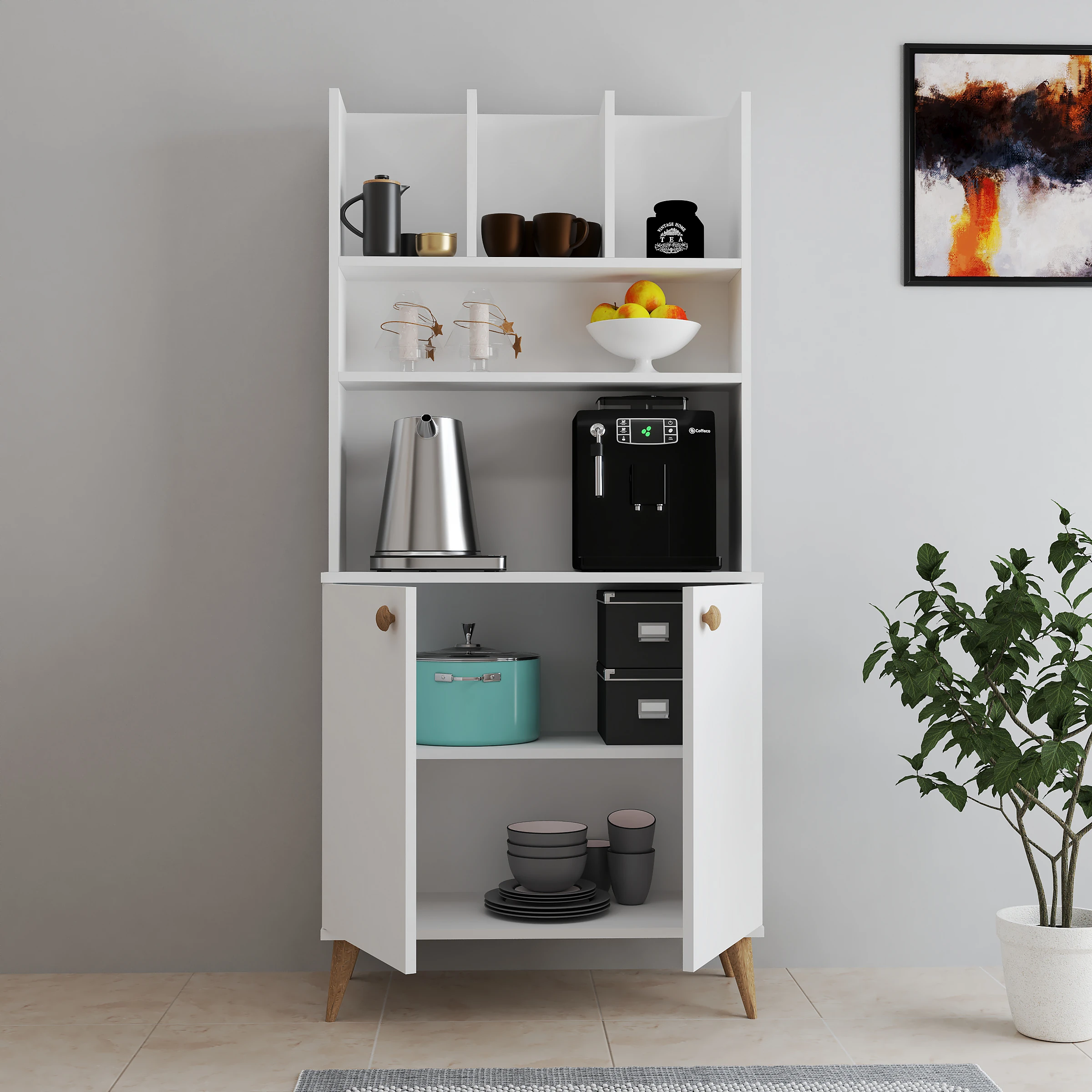 FERNISO Çok Amaçlı Kahve köşesi