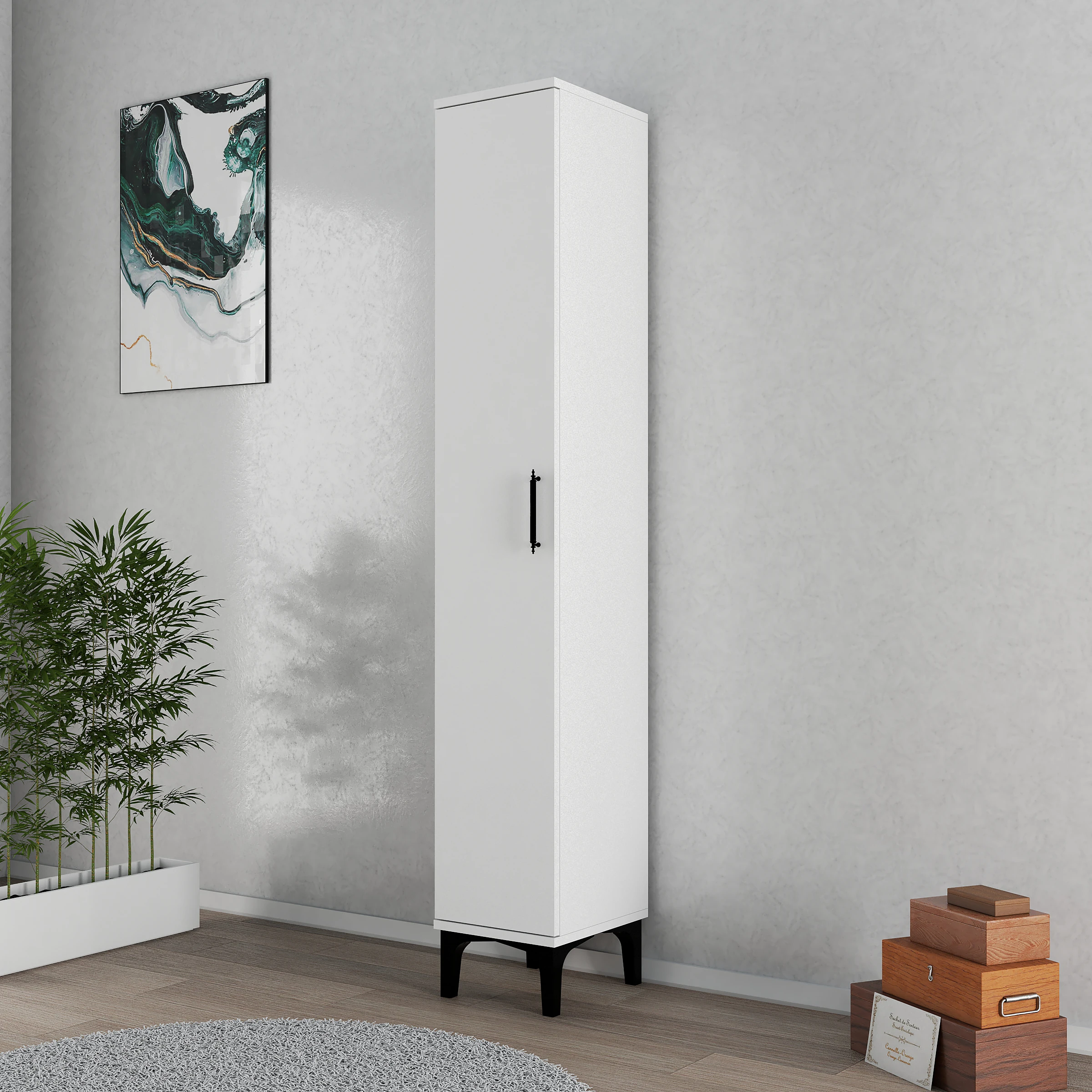 FERNISO TEK KAPAKLI ÇOK AMAÇLI DOLAP