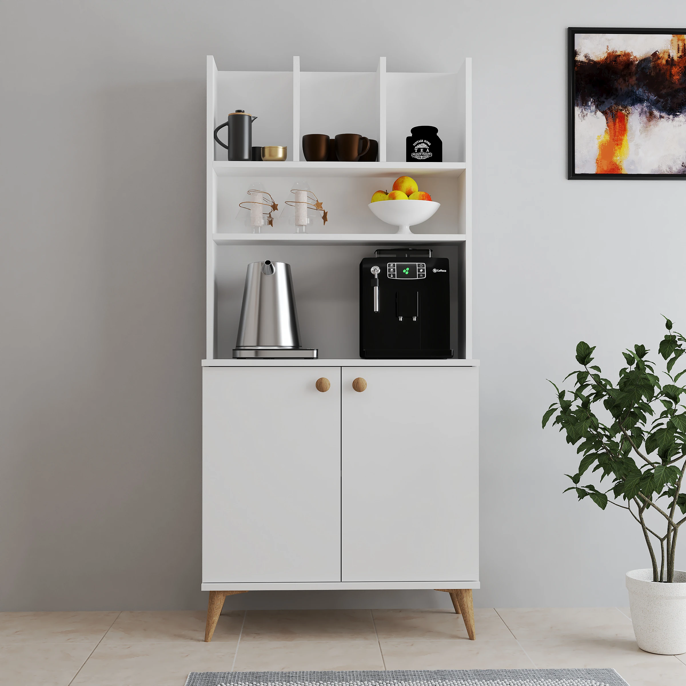 FERNISO Çok Amaçlı Kahve köşesi