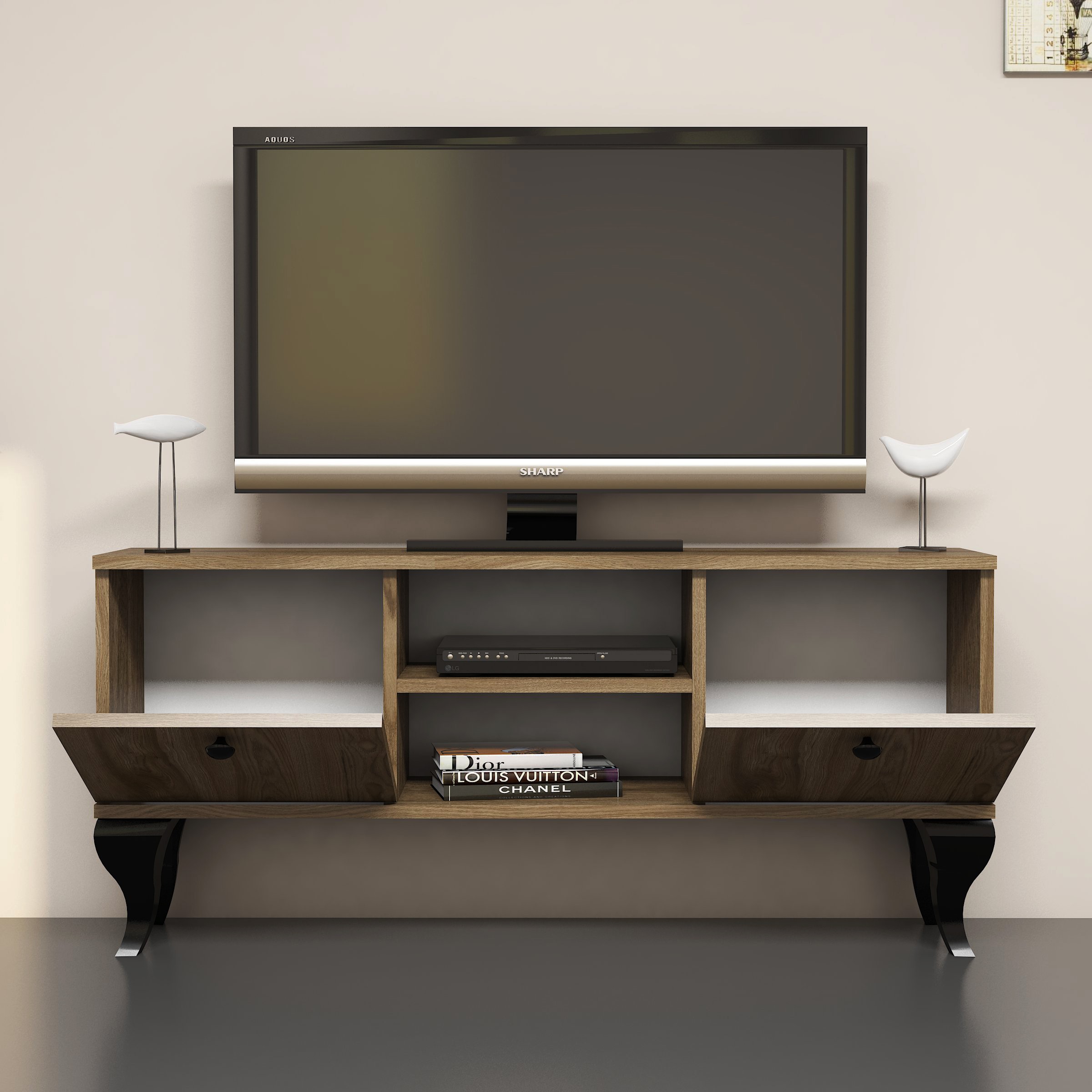 Ferniso Mobilya 120 cm Tv Ünitesi Çam