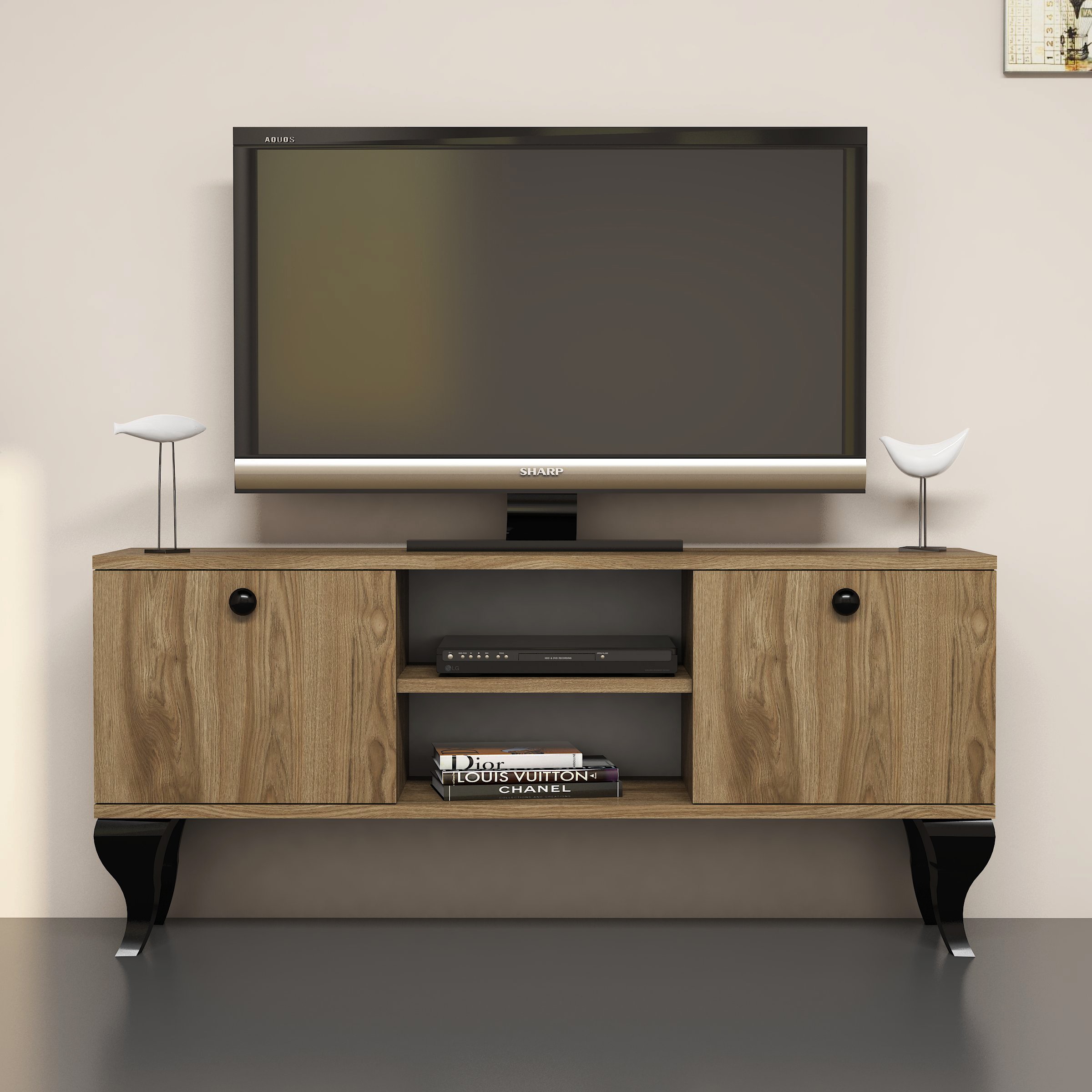 Ferniso Mobilya 120 cm Tv Ünitesi Çam