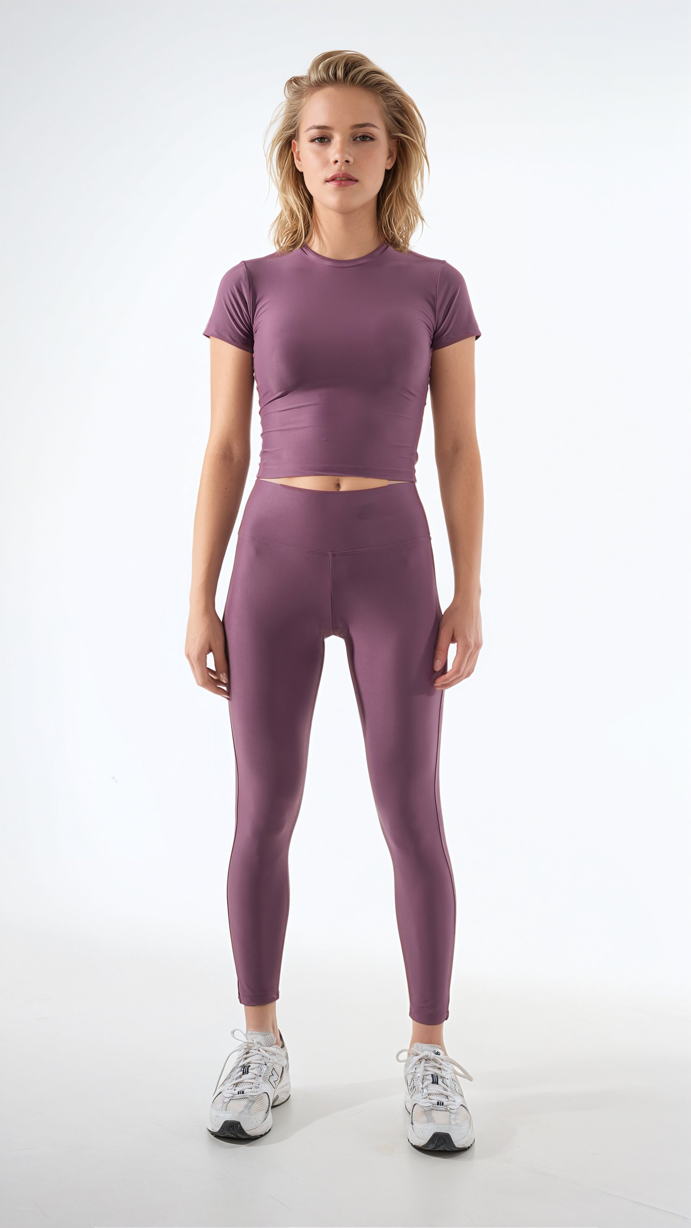 Destiny Leggings - Plum Wine