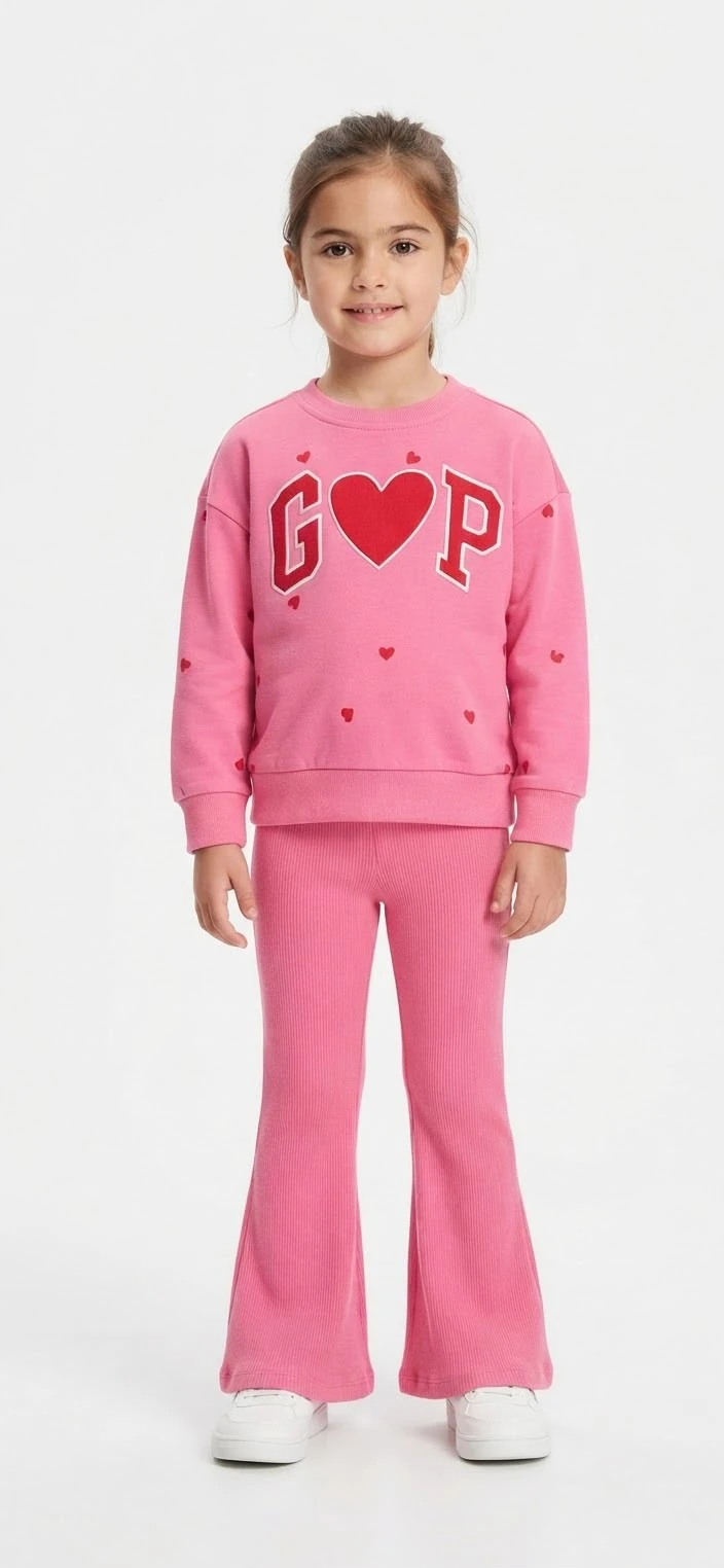 Kız Çocuk Pembe Gap takım