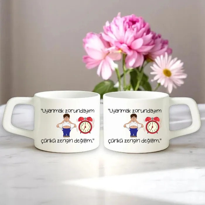 Zengin Değilim Nescafe Fincanı