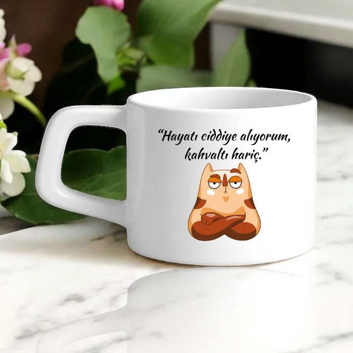 Hayatı Ciddiye Alıyorum Nescafe Fincanı