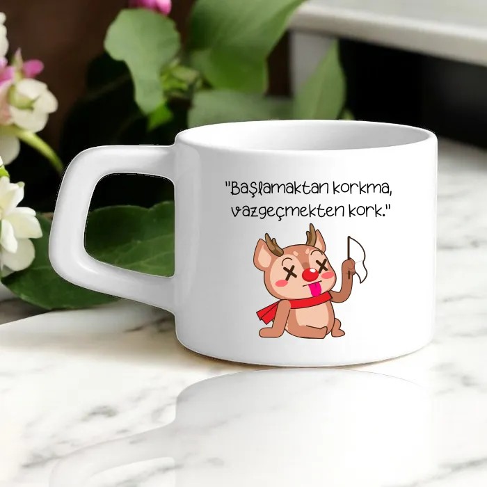 Başlamaktan Korkma Nescafe Fincanı