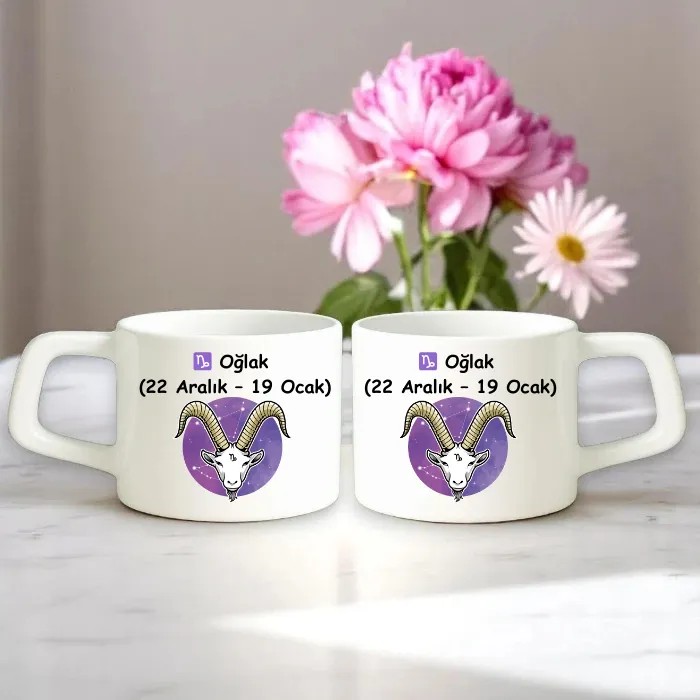 Oğlak Burcu Nescafe Fincanı