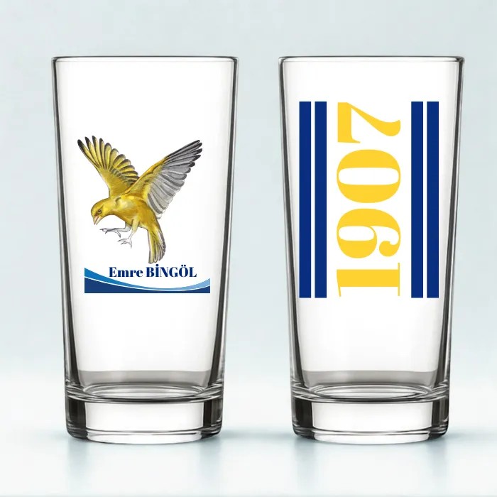 Tribün Coşkusunu Yansıtan Taraftar Rakı Bardağı – Özel Hediye Kutusunda