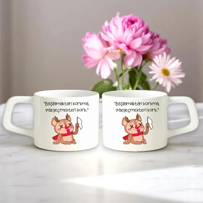 Başlamaktan Korkma Nescafe Fincanı