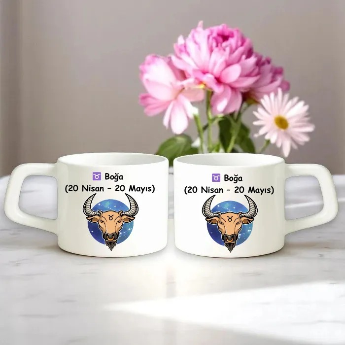 Boğa Burcu Nescafe Fincanı