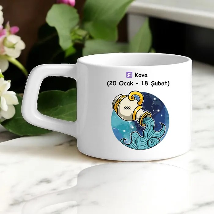 Kova Burcu Nescafe Fincanı