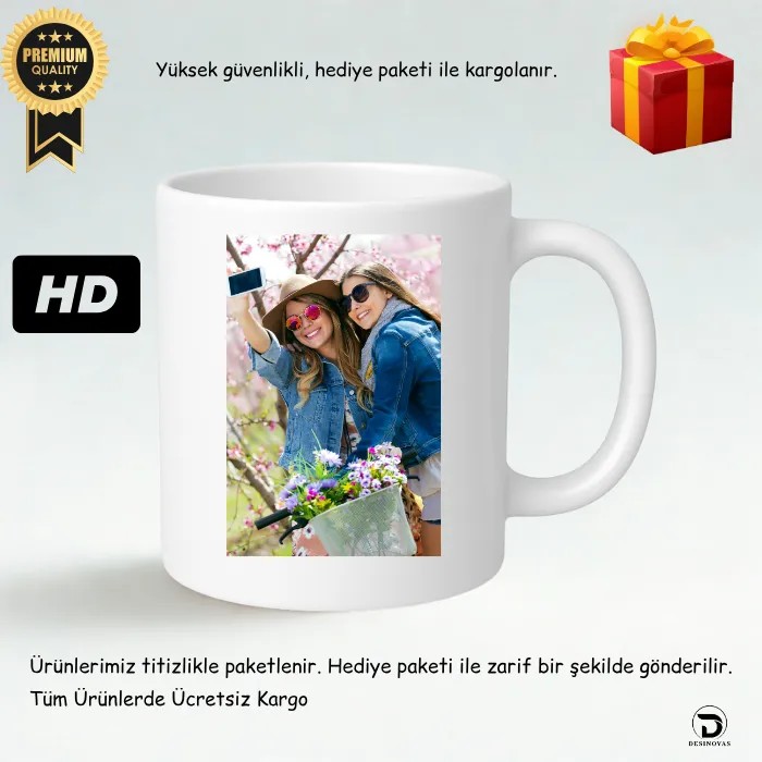 Kişiye Özel Doğum Günü Kupası | Gift Kart & Şık Hediye Paketi