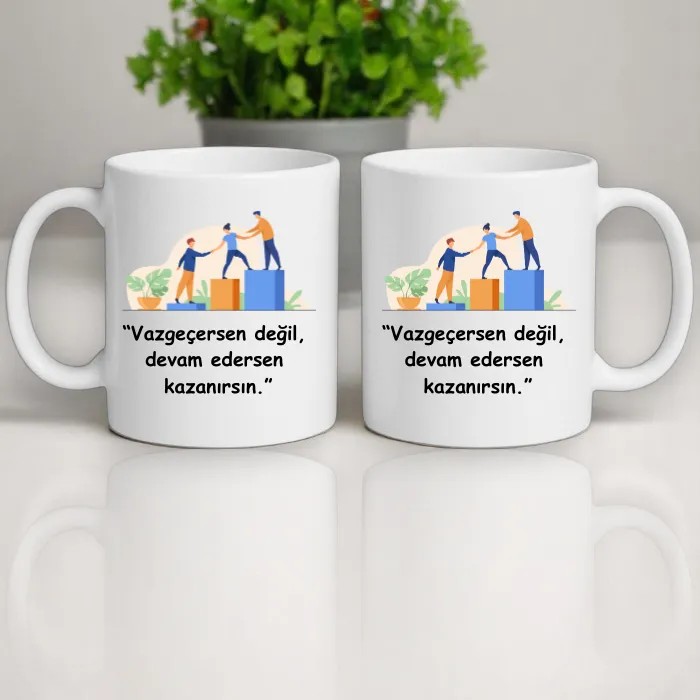 Devam Edersen Kazanırsın Kupa Bardak