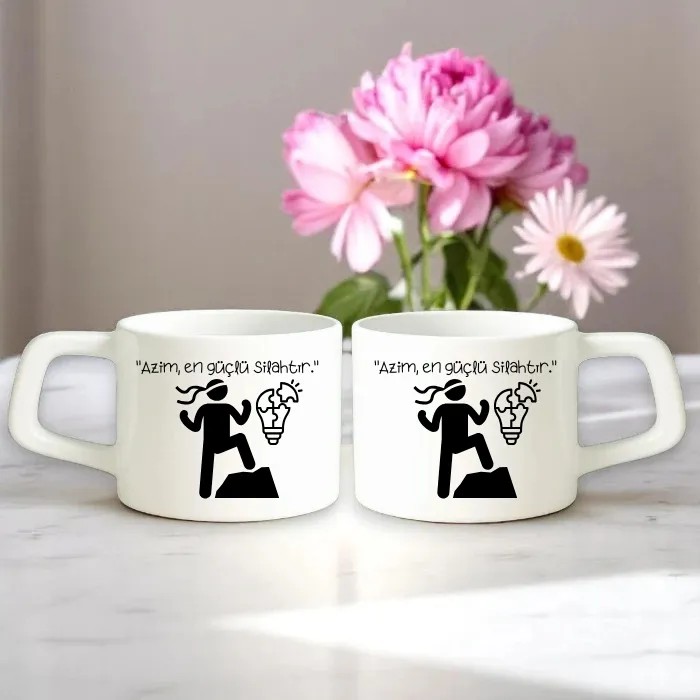 Azim En Güçlü Silahtır Nescafe Fincanı