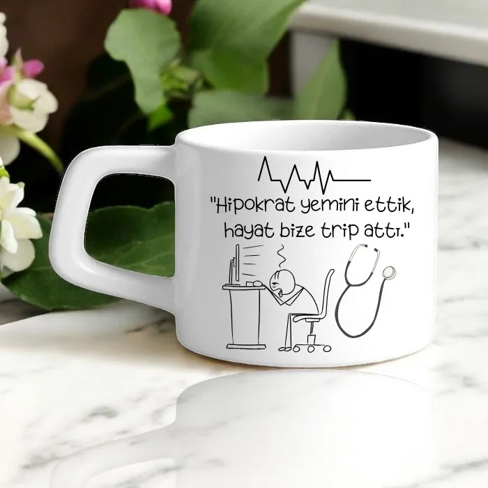 Hipokrat Yemini Nescafe Fincanı