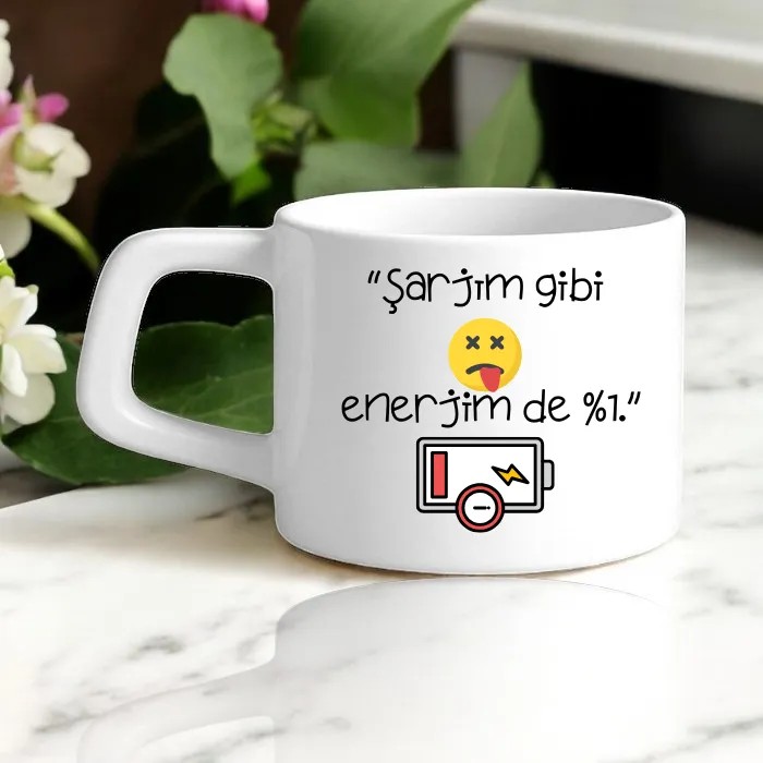 Enerjim %1 Nescafe Fincanı