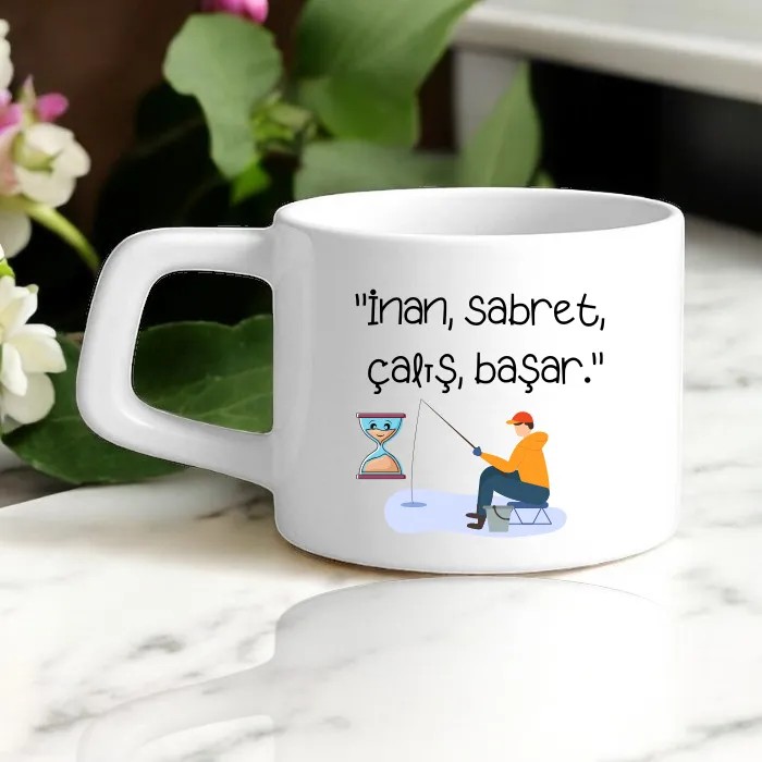 İnan, Sabret, Çalış, Başar Nescafe Fincanı