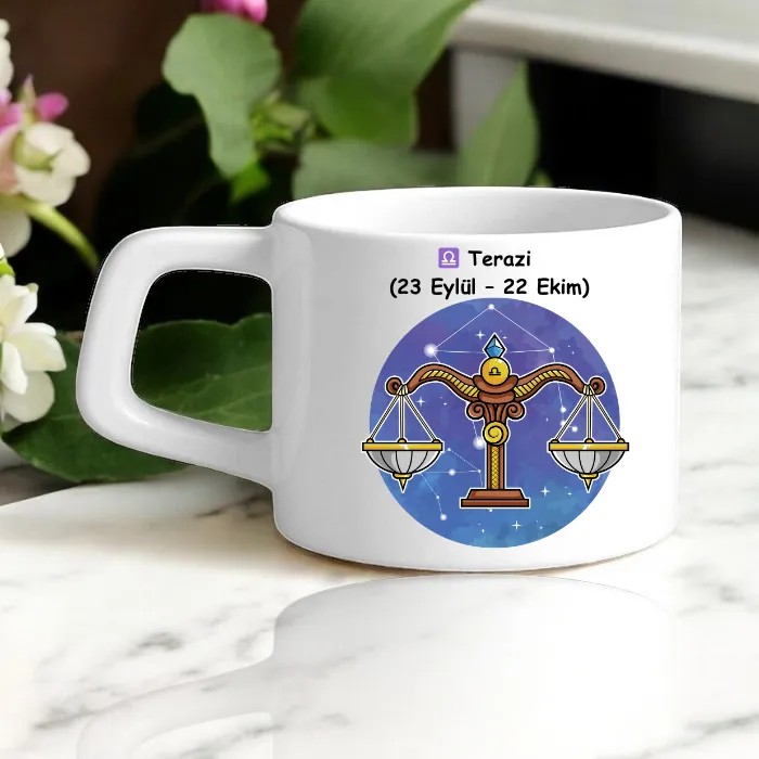 Terazi Burcu Nescafe Fincanı