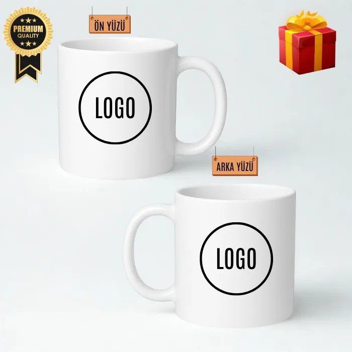 Firmalara Özel Logo Baskılı Kupa Bardak | Toplu Sipariş & Hediye Kutulu