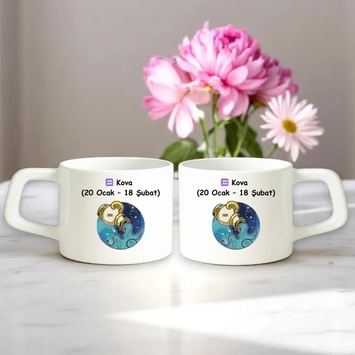 Kova Burcu Nescafe Fincanı