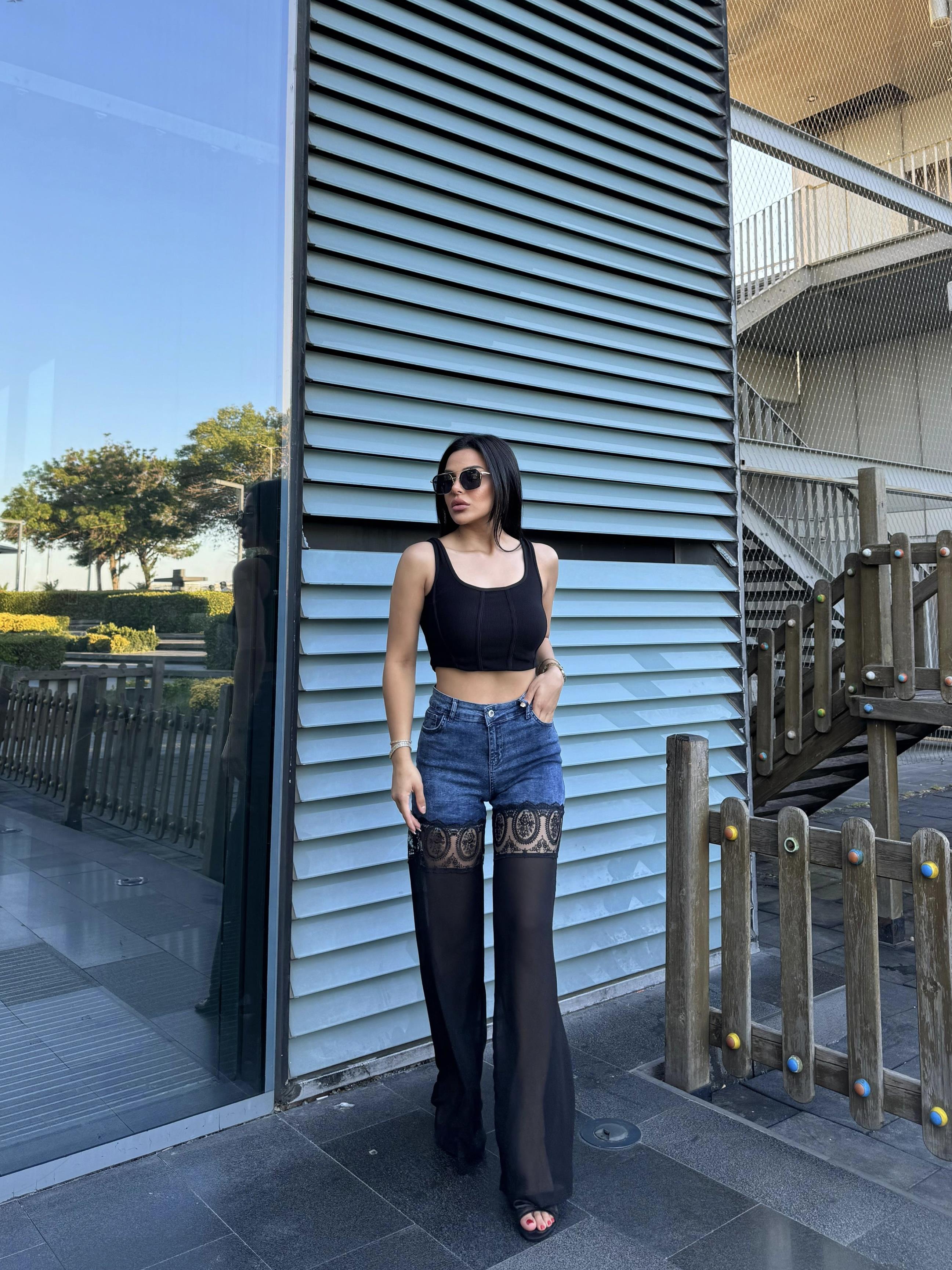 Alya Tasarım Jean Pantolon