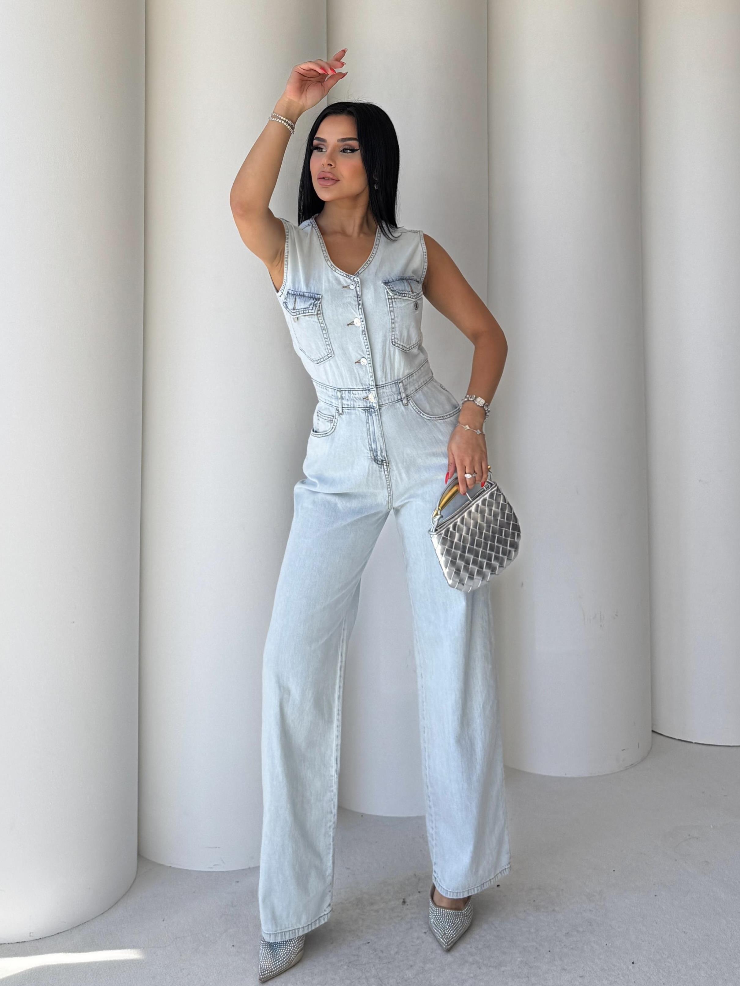 Vetas Denim Tulum Açık Mavi
