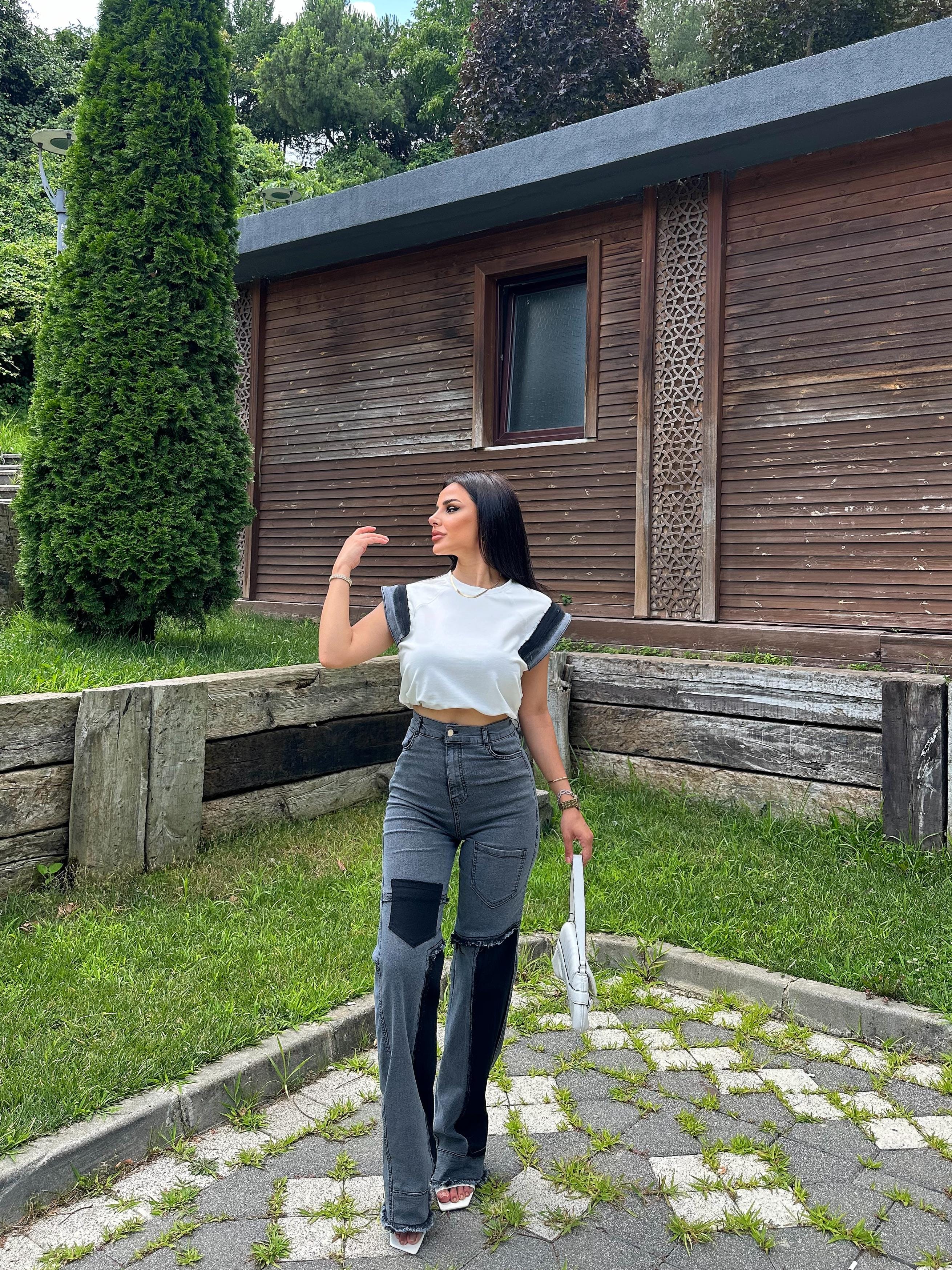 Adenna Jean İkili Takım Gri
