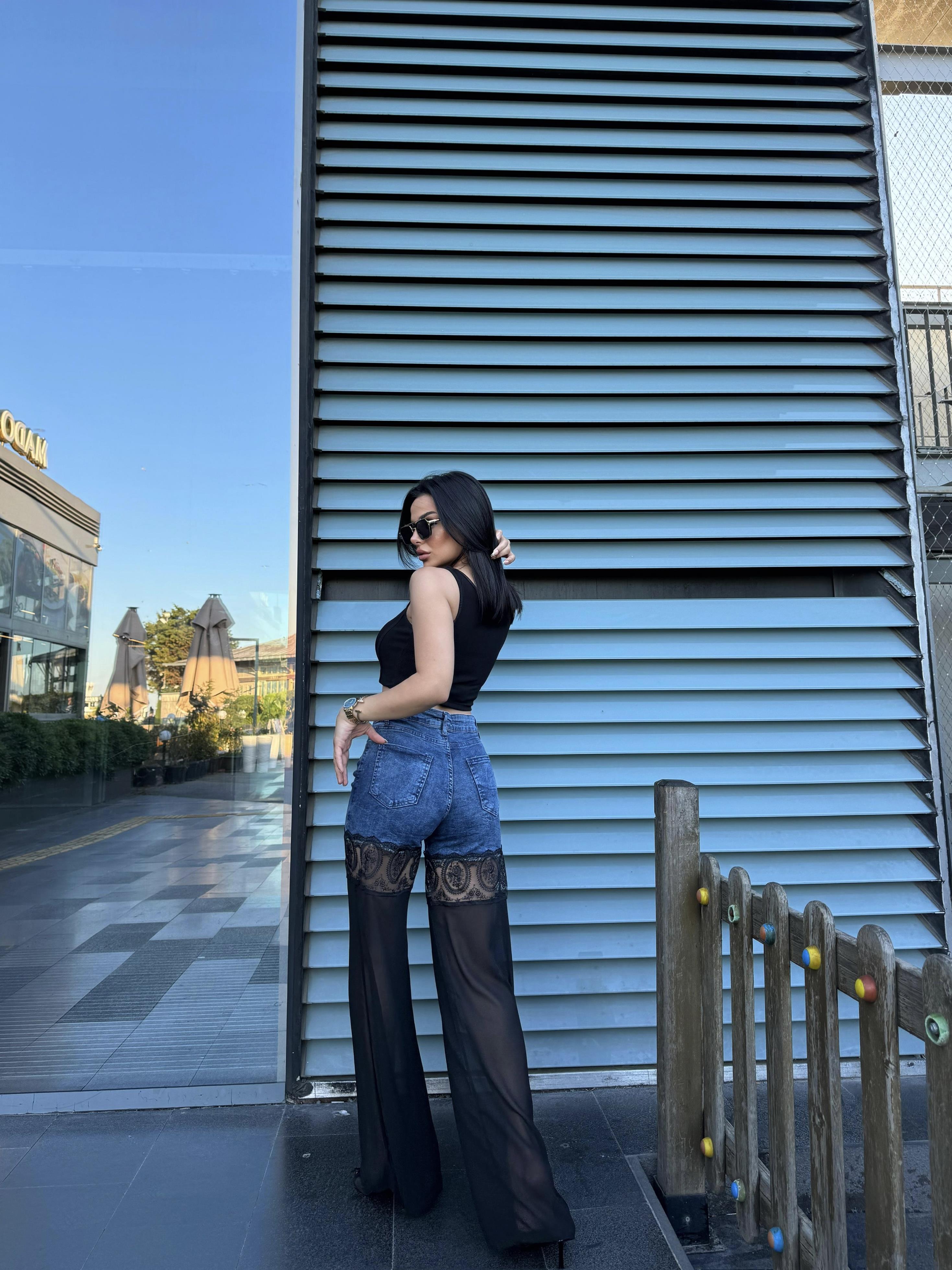 Alya Tasarım Jean Pantolon