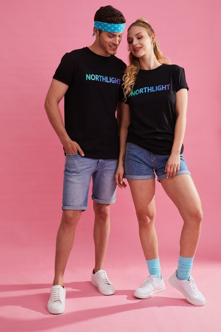 Unisex Northlight Özel Seri T-shirt