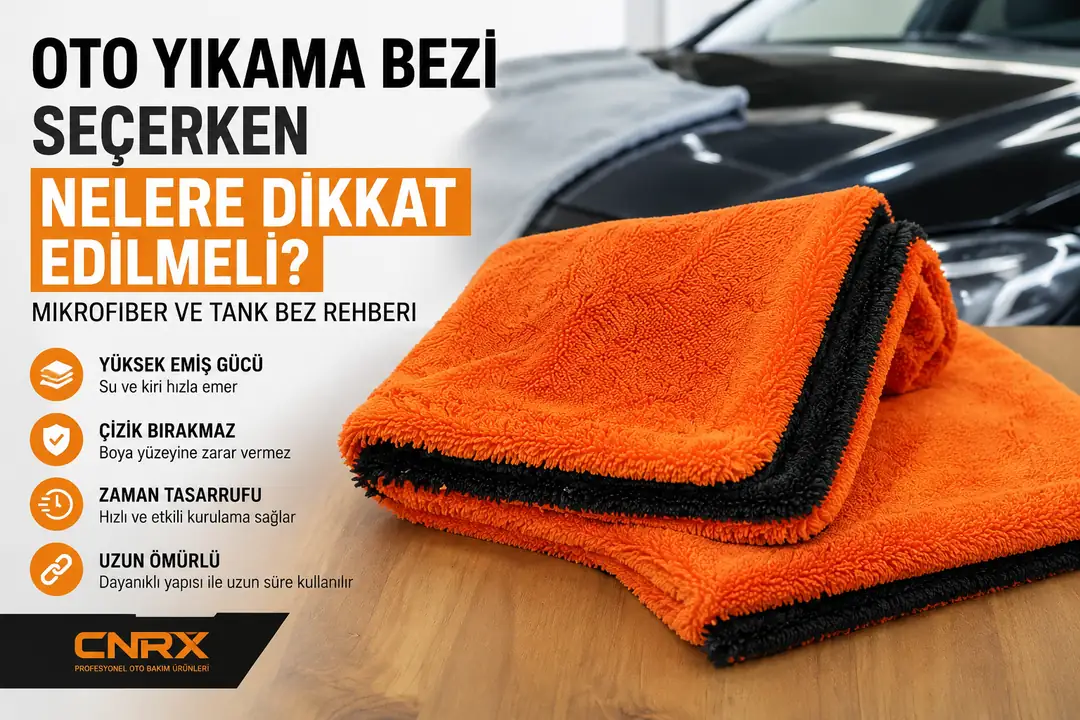 50x80 1200 GSM mikrofiber tank bez oto yıkama kurulama bezi