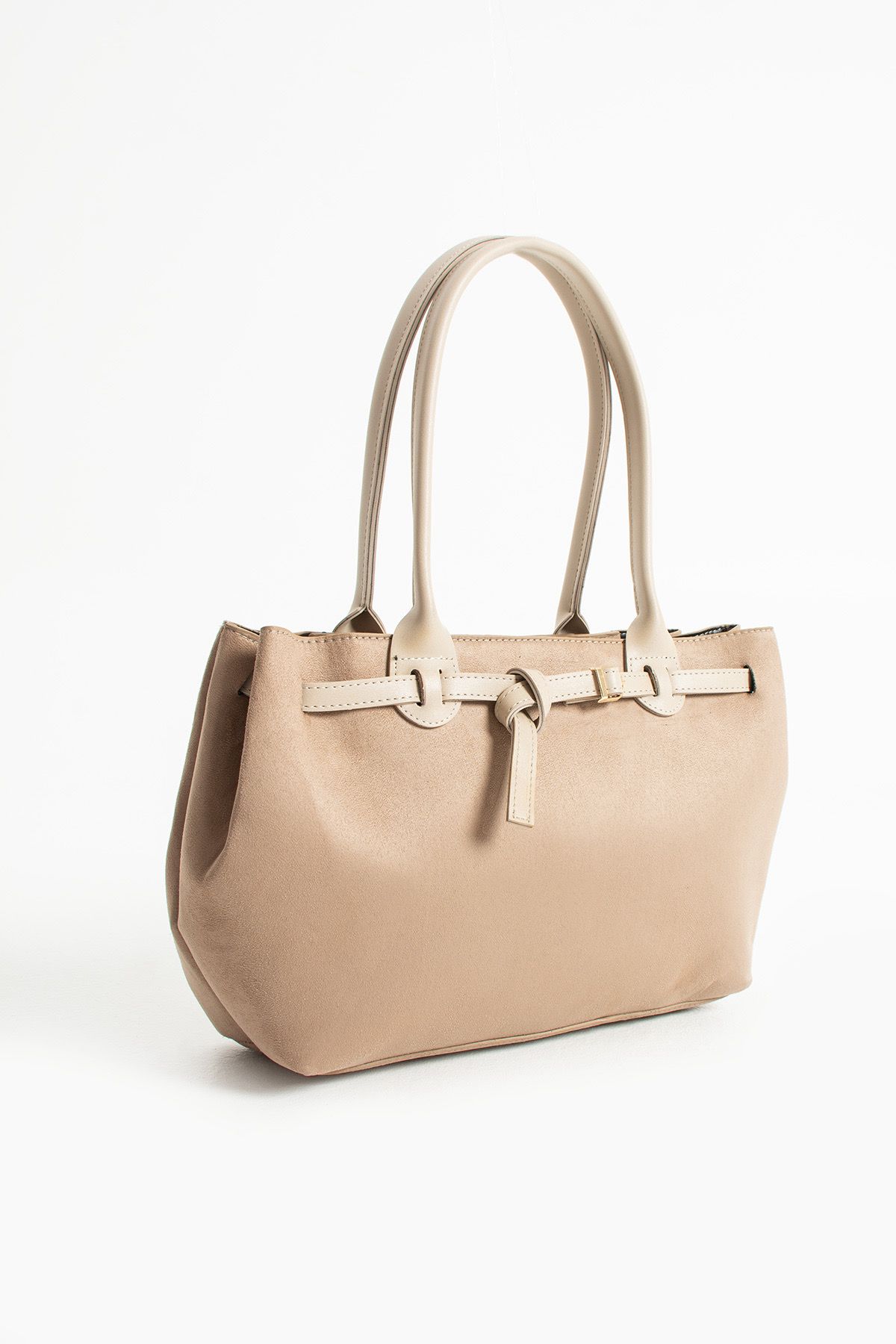 Yeni Sezon Süet El Ve Omuz Çantası - VİZON