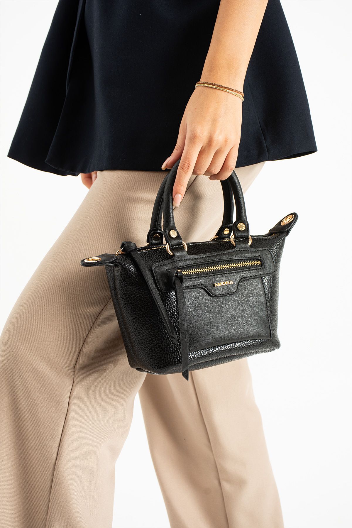 Çok Şık El Ve Omuz Çantası - SİYAH