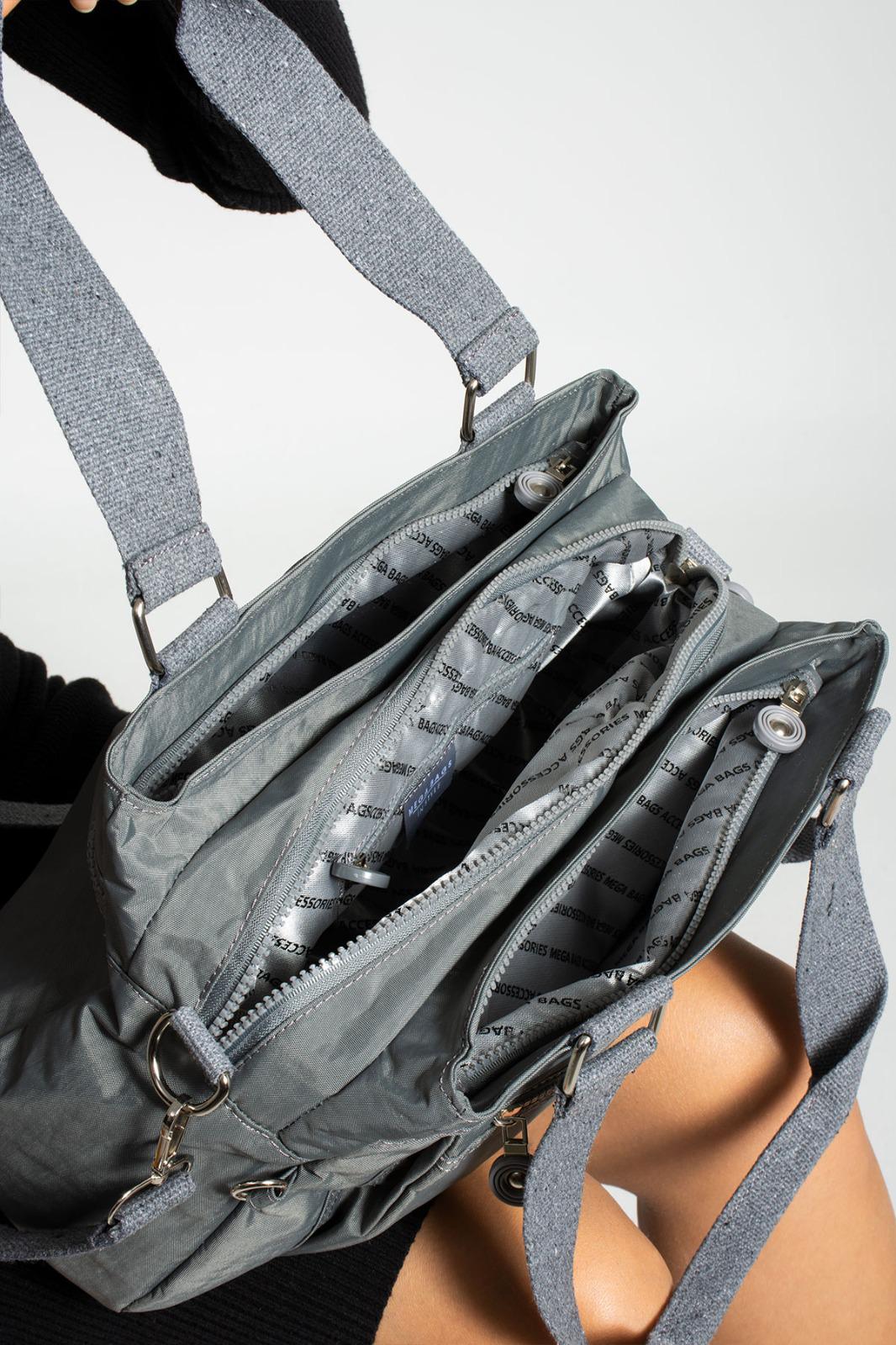 8 Bölmeli Kılinkır Kumaş Yağmur Suyu Geçirmez Omuz Çantası