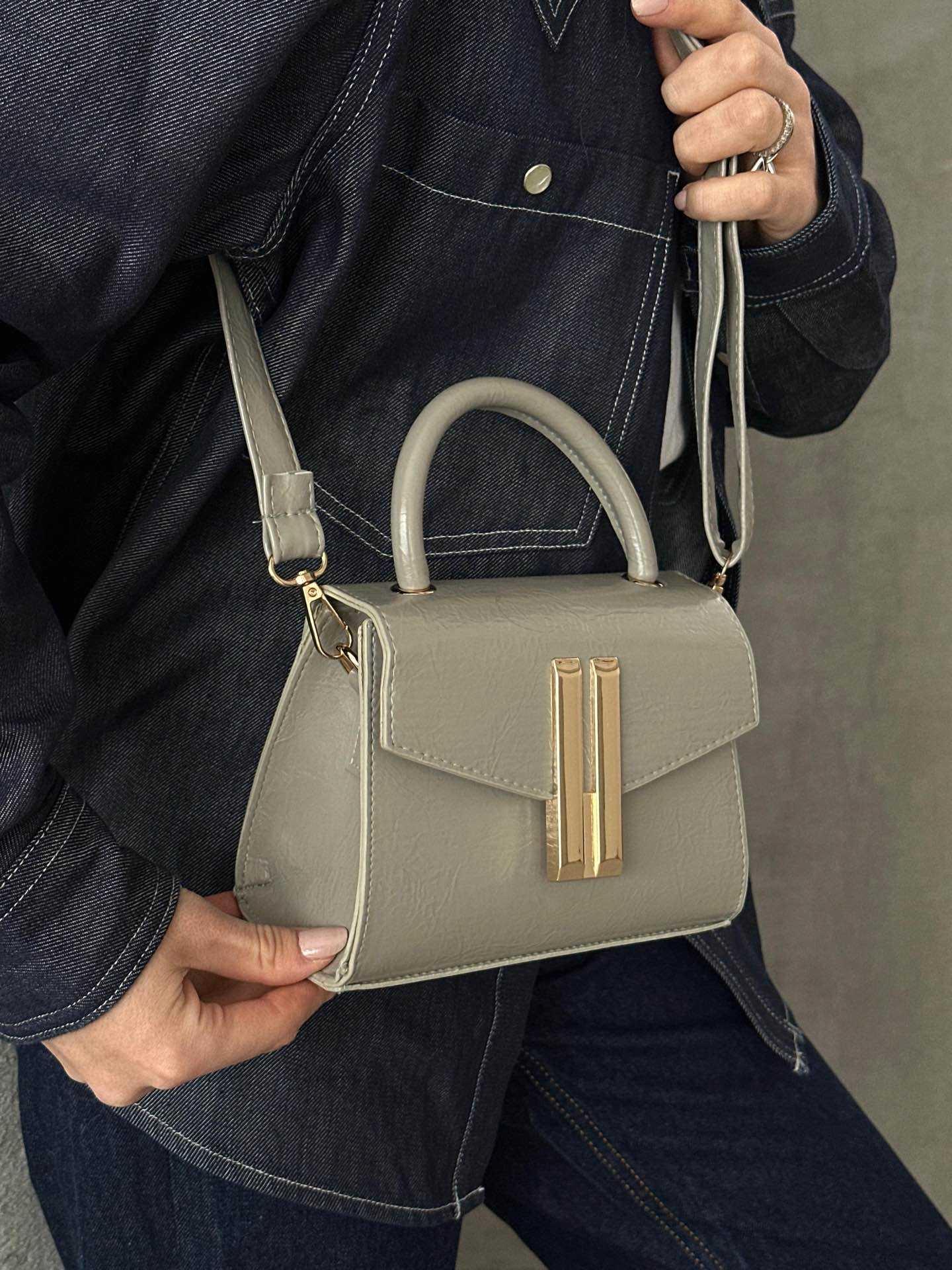 Çok şık El Ve Omuz Çantası - BEJ