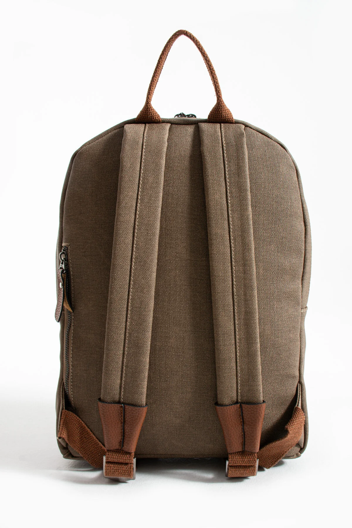 Premium Kanvas Kumaş Sırt Çantası Business Çanta 1.sınıf Kaliteli Kumaş Çanta - VİZON-TABA