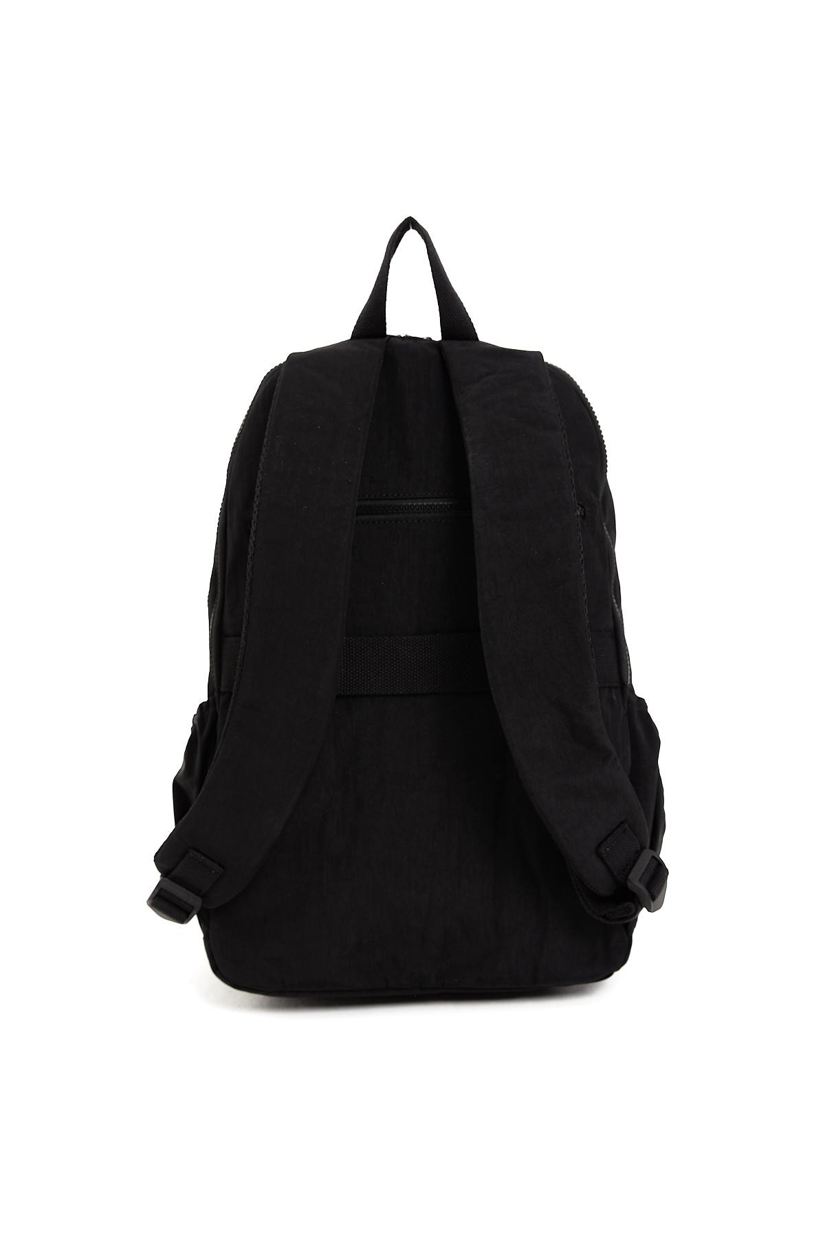 Unisex Suya Dayanıklı Büyük Boy Laptop Okul Ve Seyahat Sırt Çantası - SİYAH
