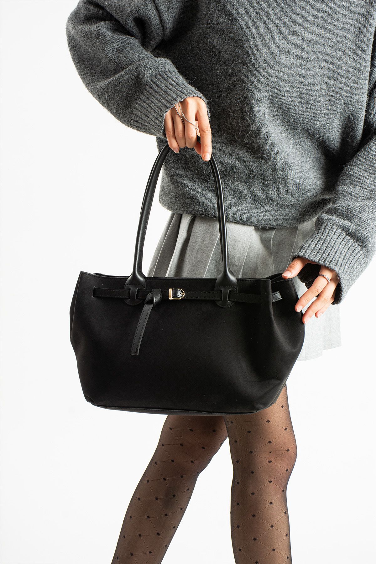 Yeni Sezon Süet El Ve Omuz Çantası