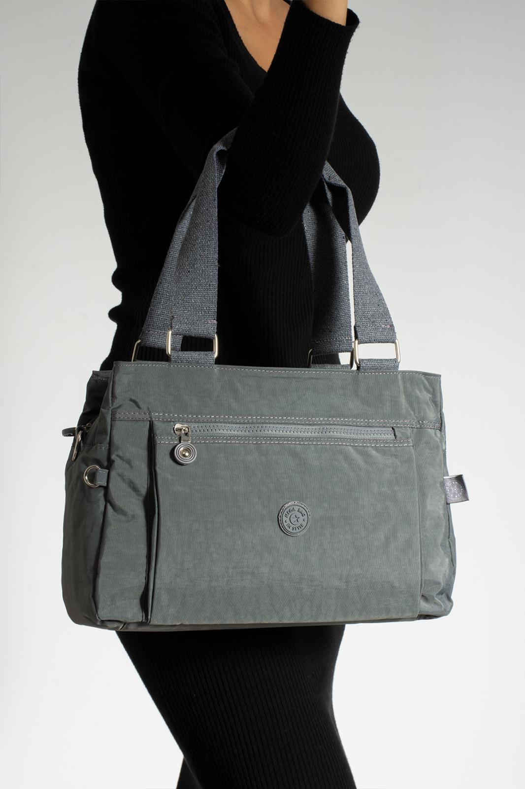 8 Bölmeli Kılinkır Kumaş Yağmur Suyu Geçirmez Omuz Çantası