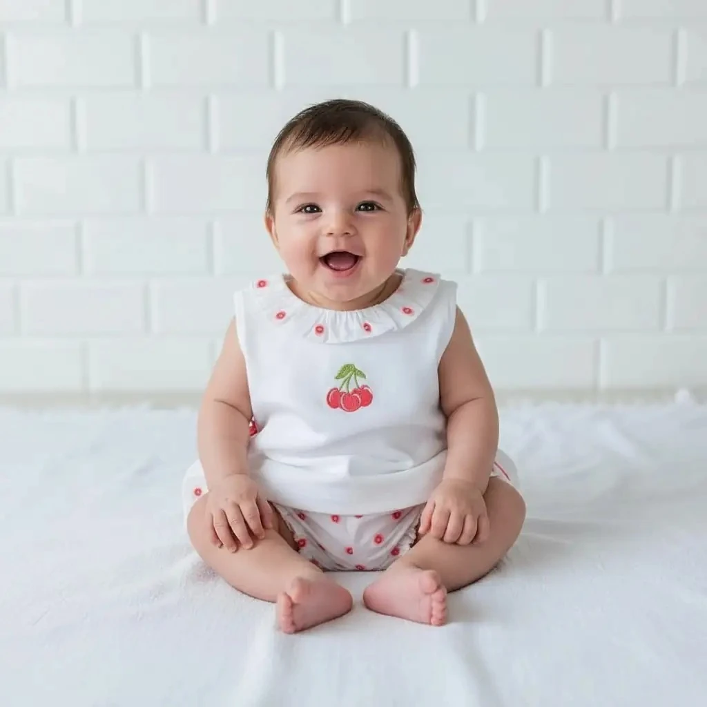 Kiraz Temalı İkili Takım - Nar Çiçeği