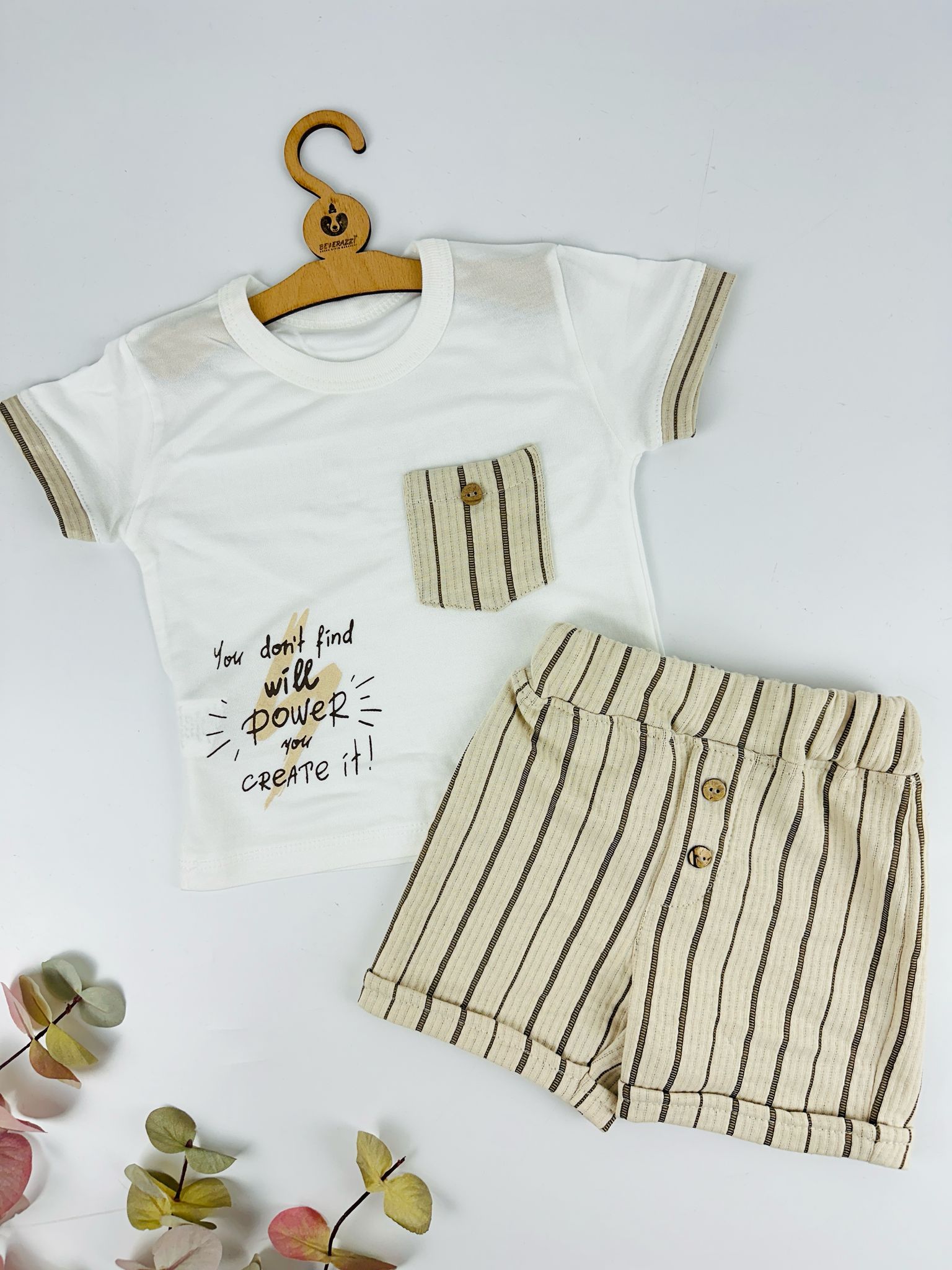 Çizgili Yazlık İkili Takım