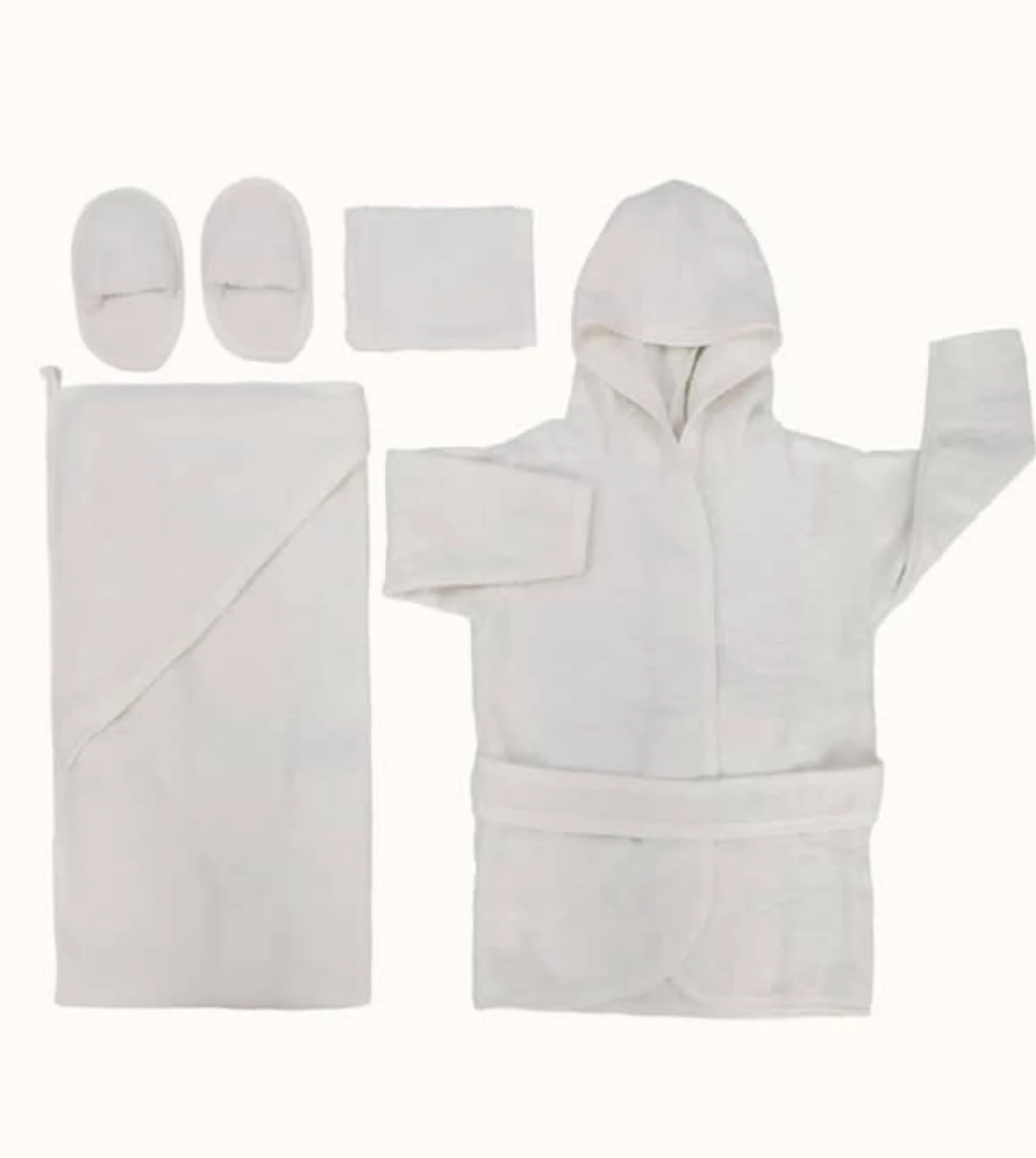 Bornoz Set Dörtlü Takım