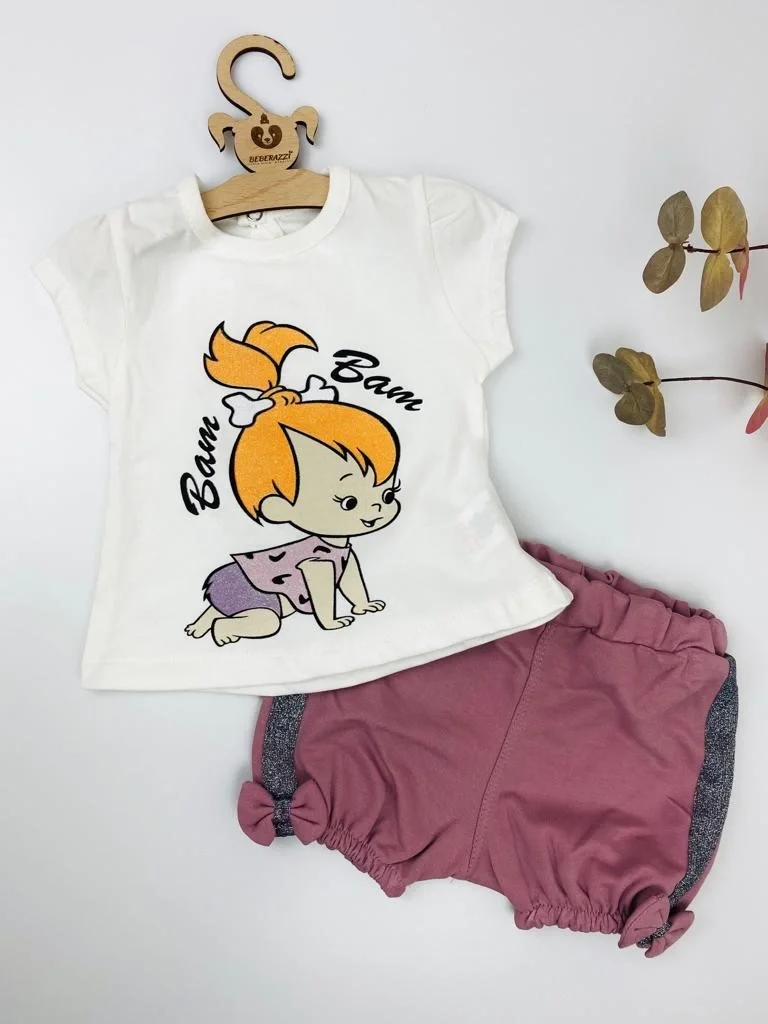 Bam Bam İkili Takım - Mor