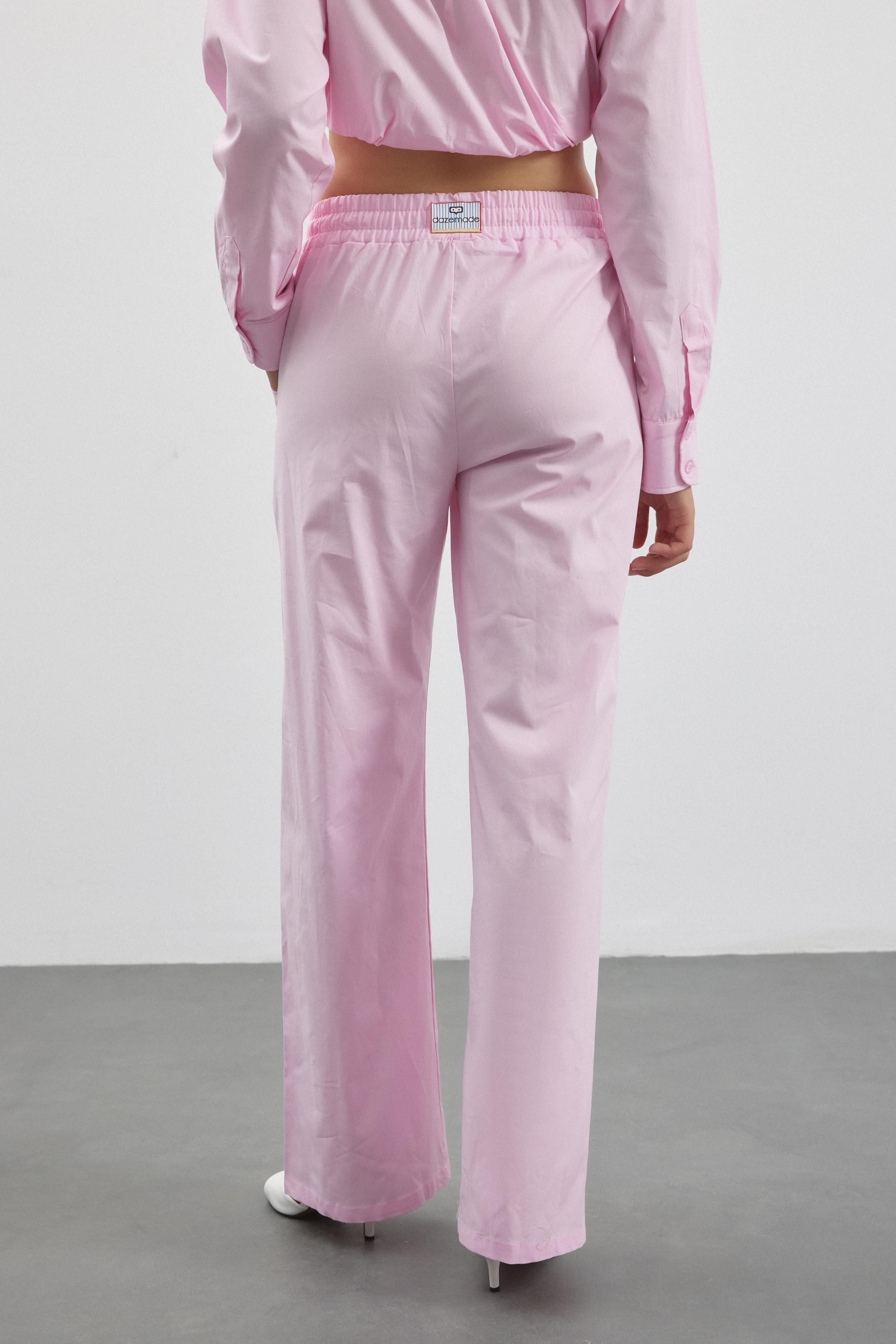 He/She Pantolon - Pembe