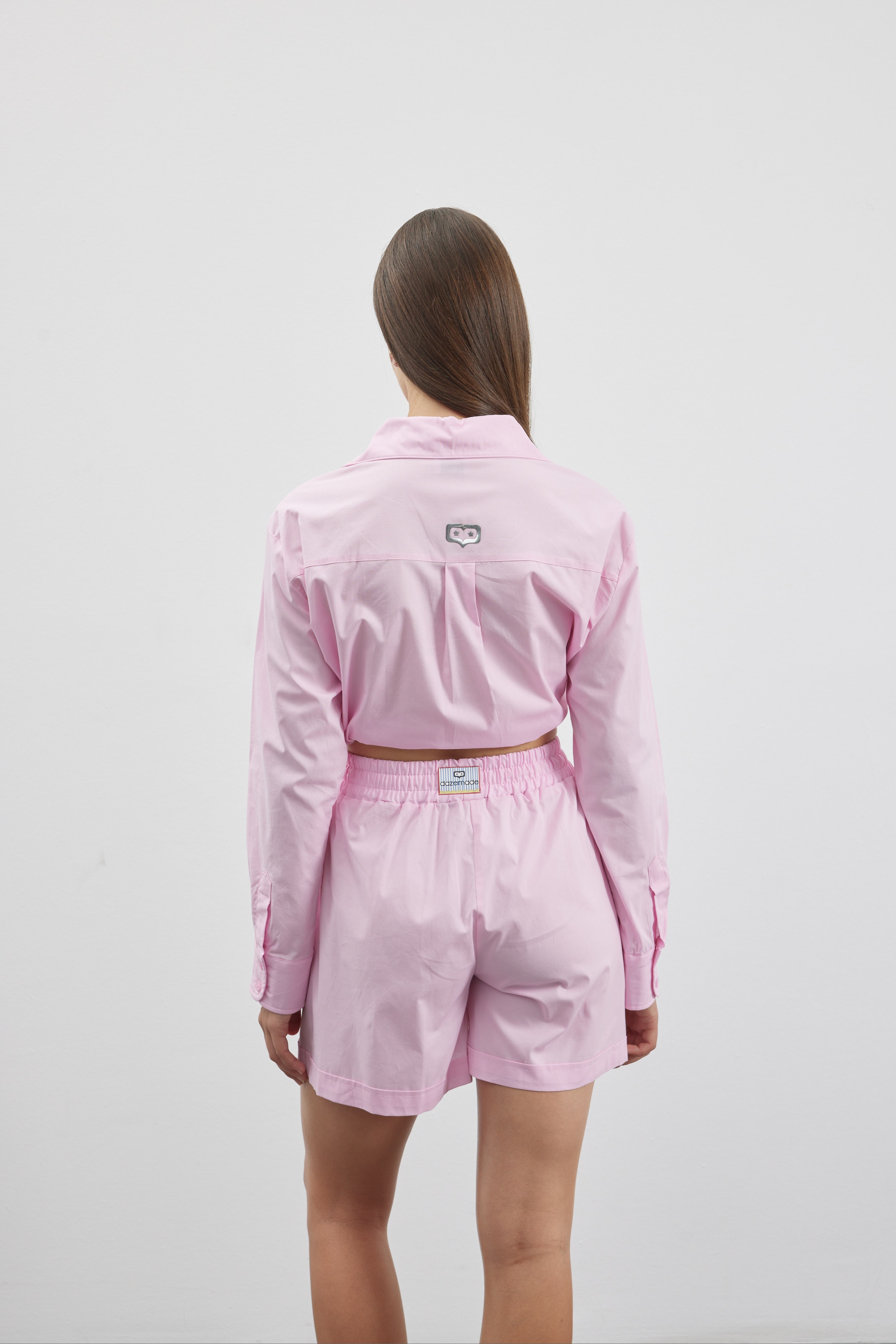 He/She Şort - Pembe