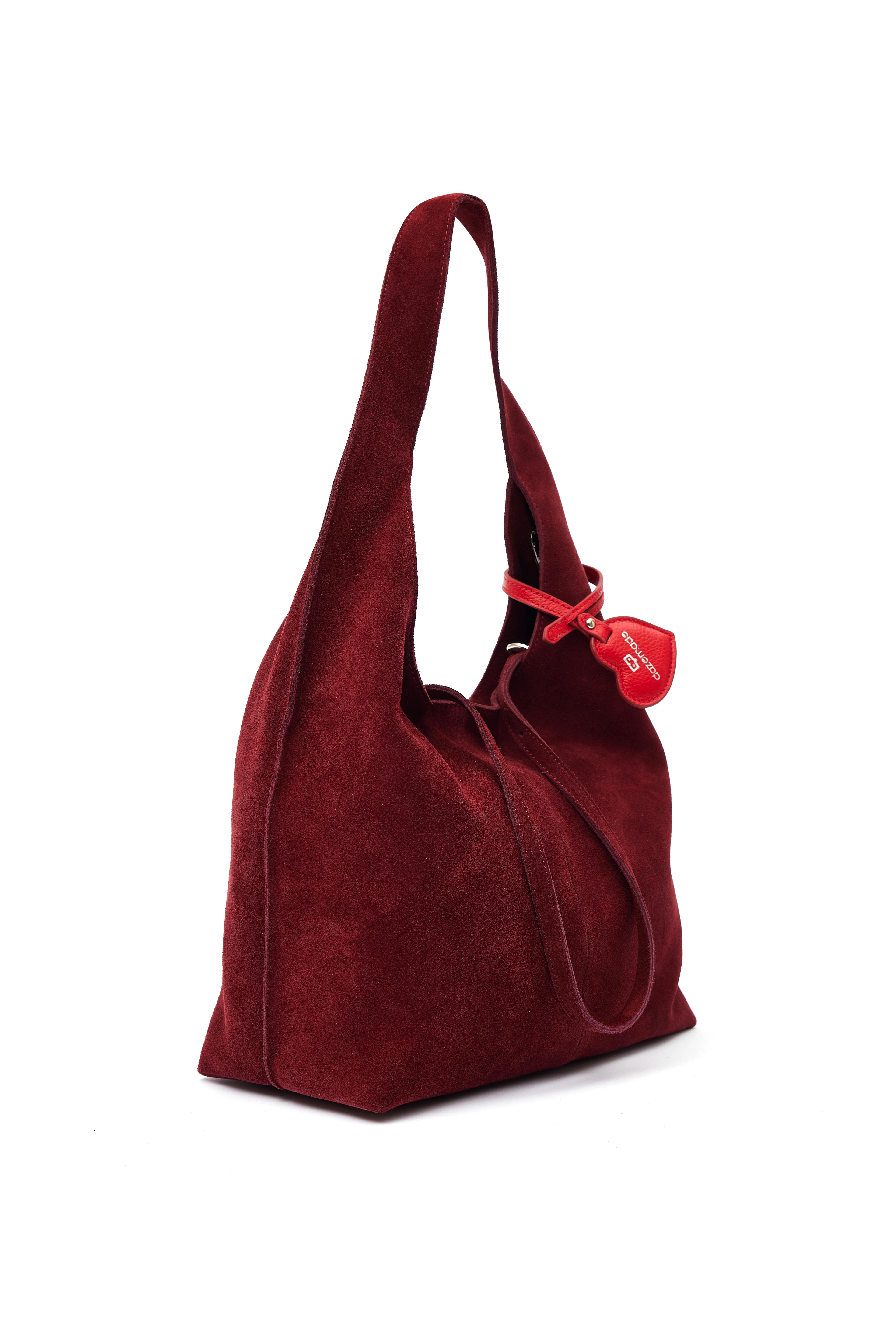 SÜET BORDO MAXIKE EVERYDAY BAG