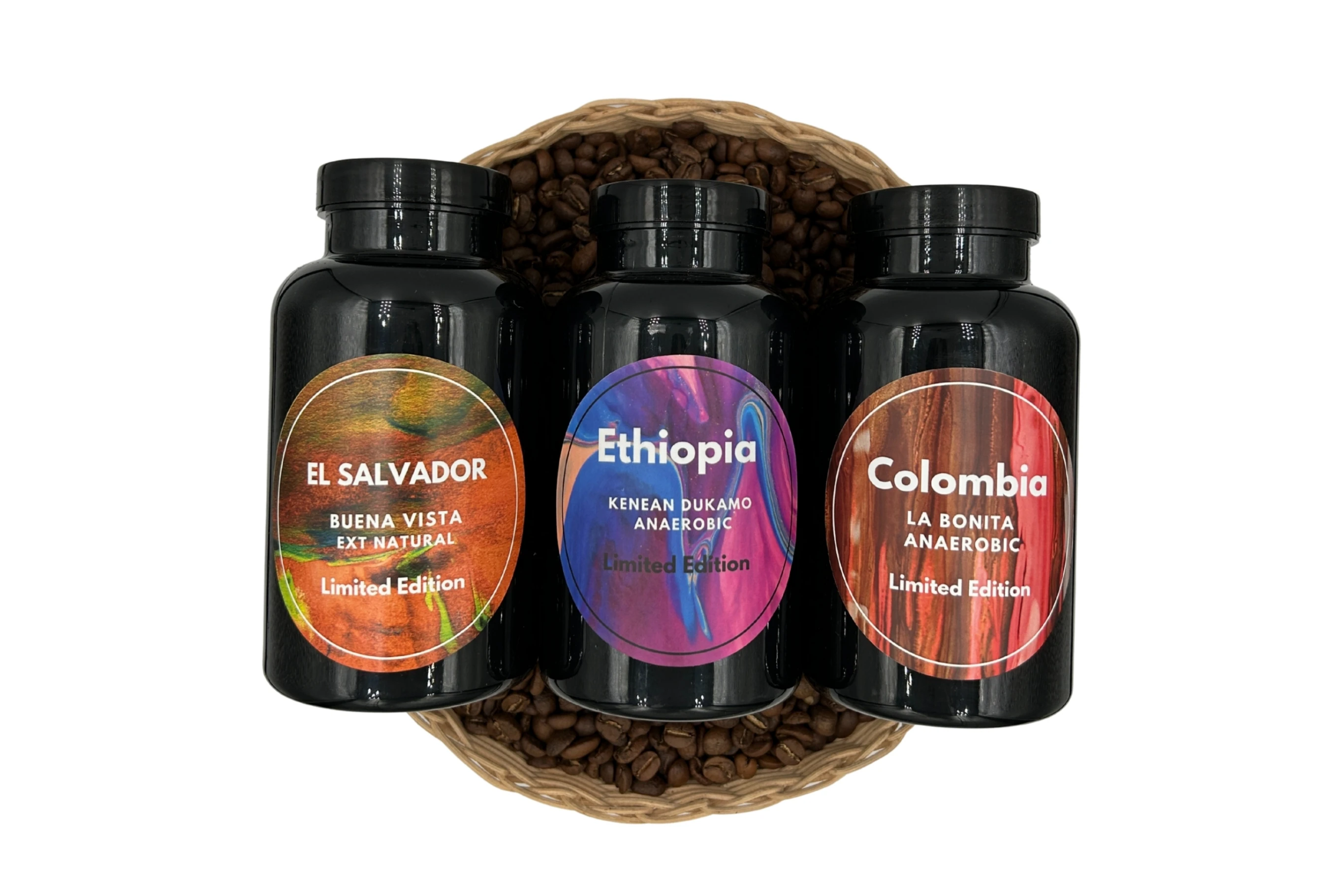 El Salvador Colombia ve Ethiopia Bundle