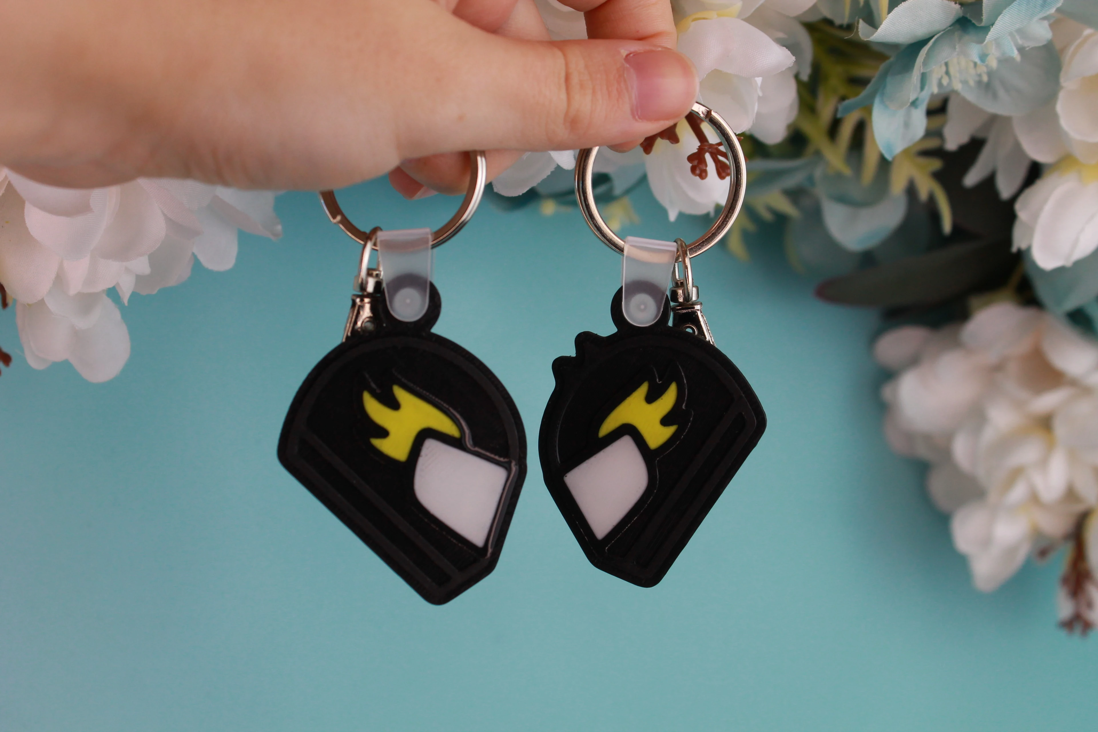 NFC Motorcu Kask Anahtarlık (Tekli)