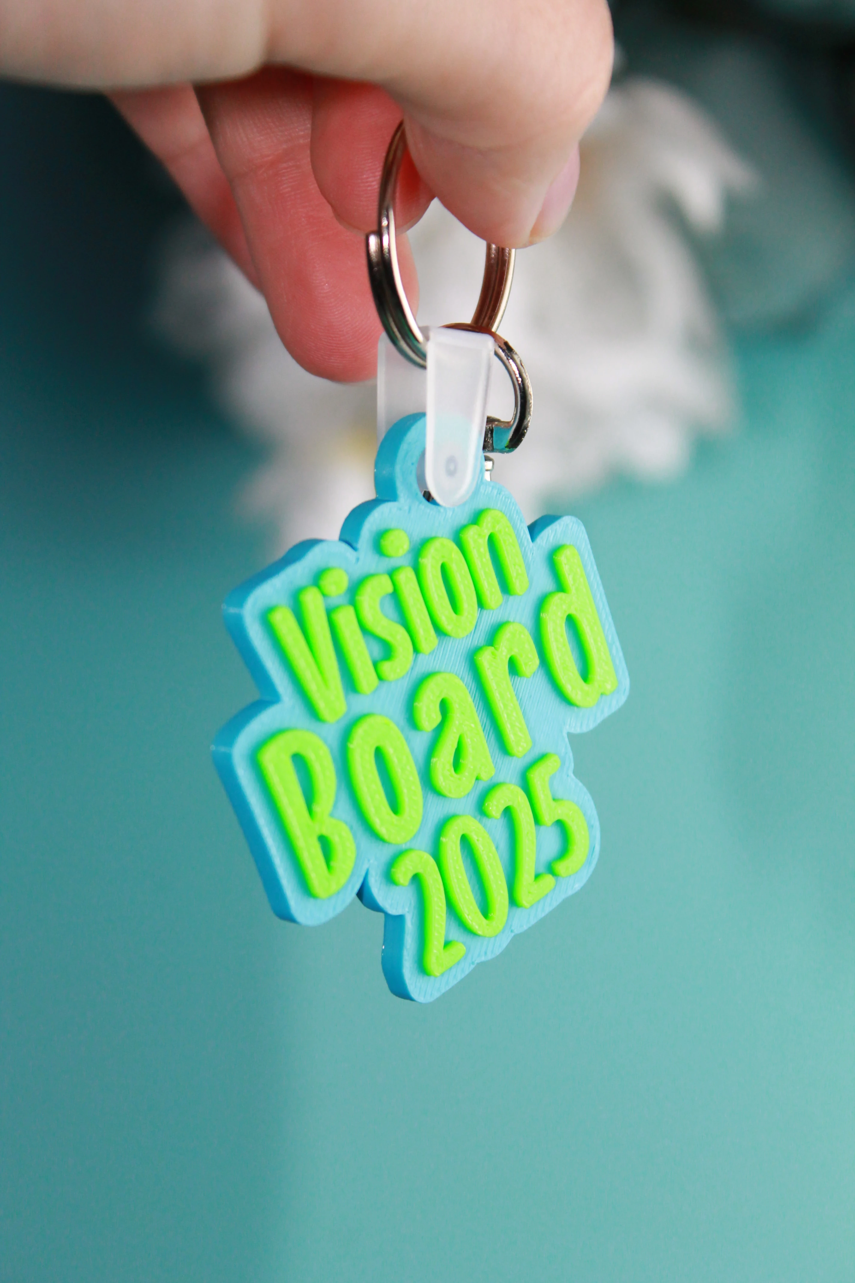 NFC Özellikli Hayal Panosu Vision Board Motivasyon Anahtarlığı